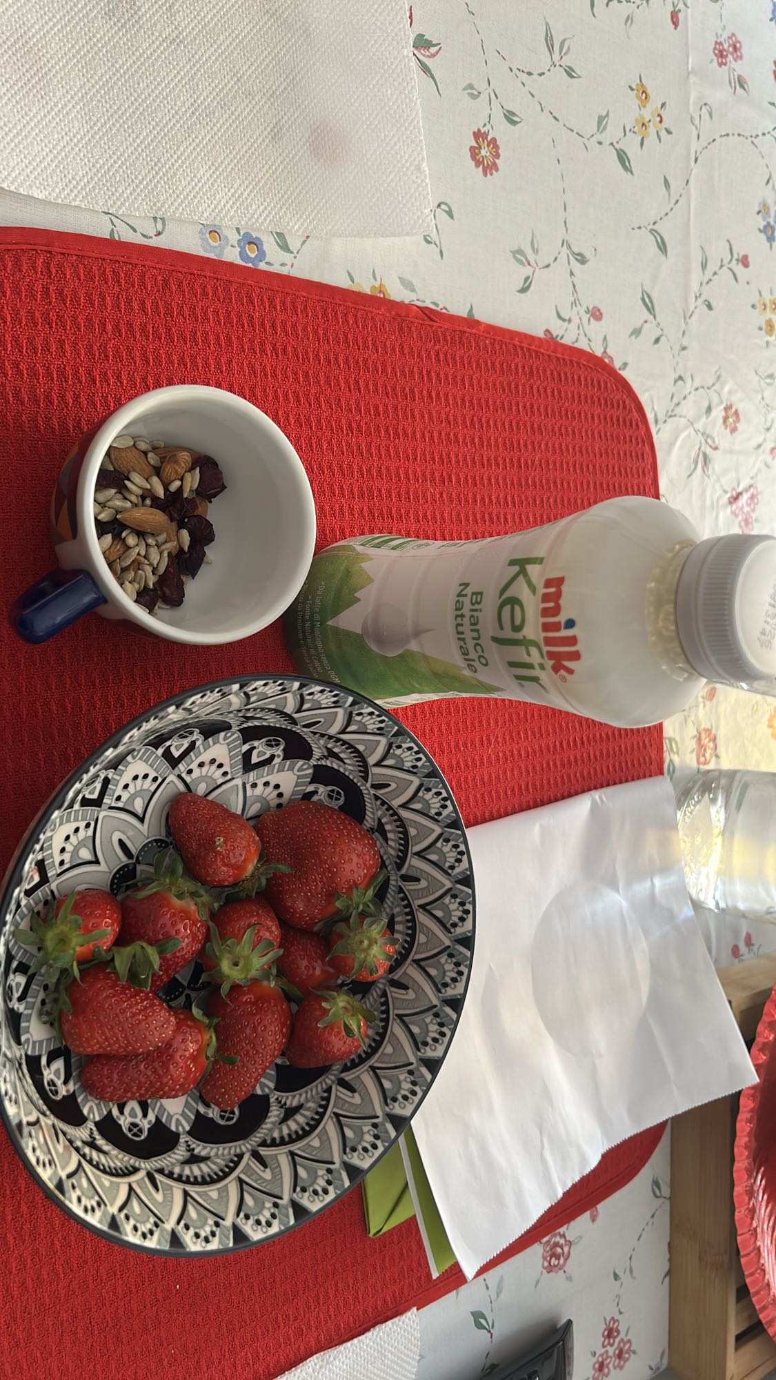 Fragole kefir e mix