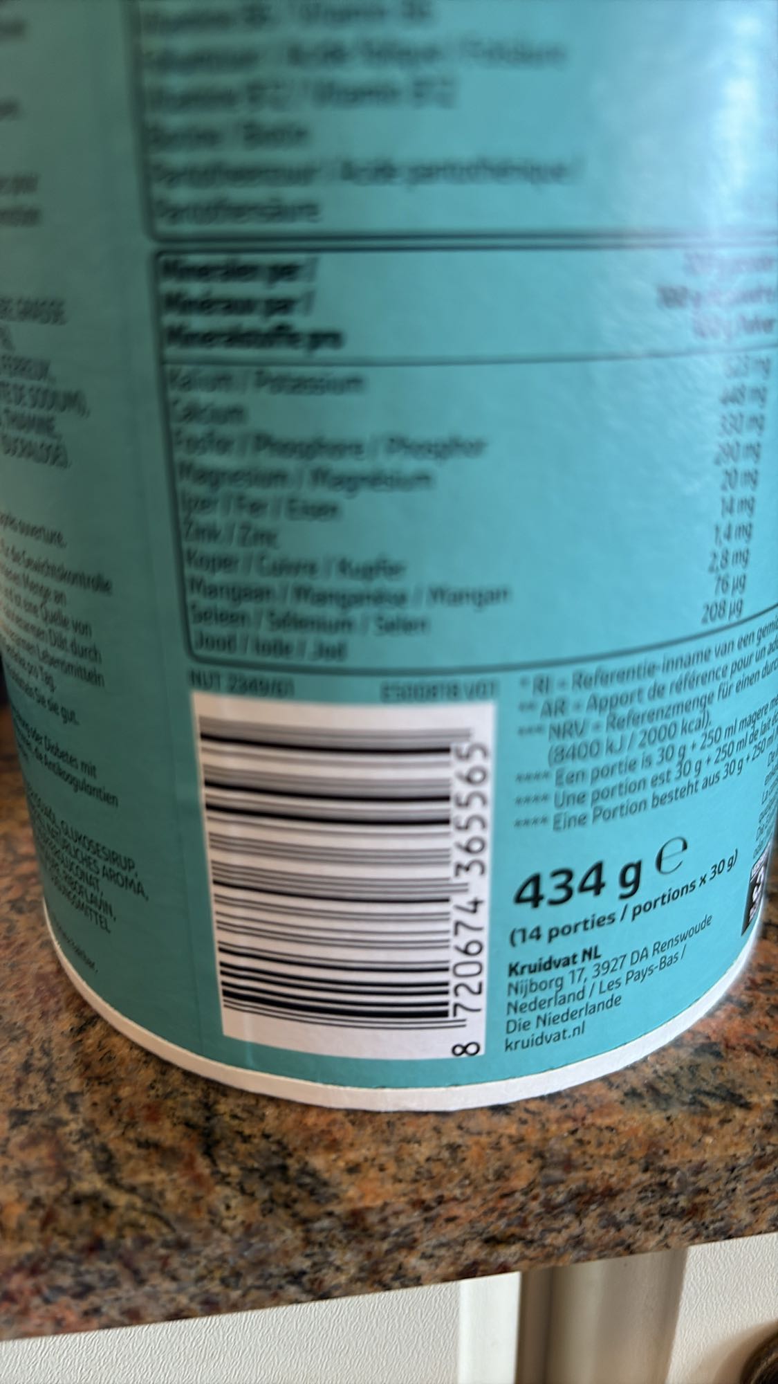 Kruidvat halve shake