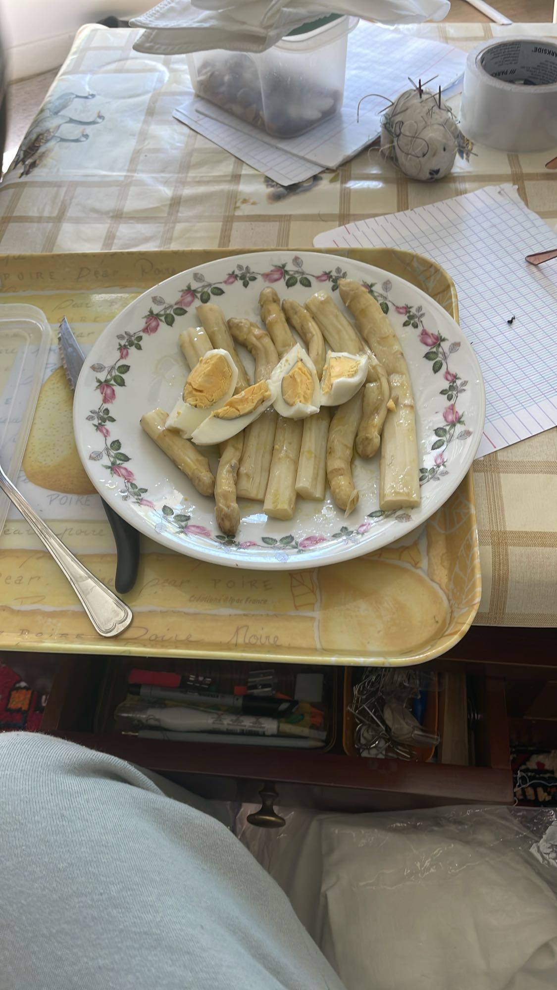 Asparagus and Egg