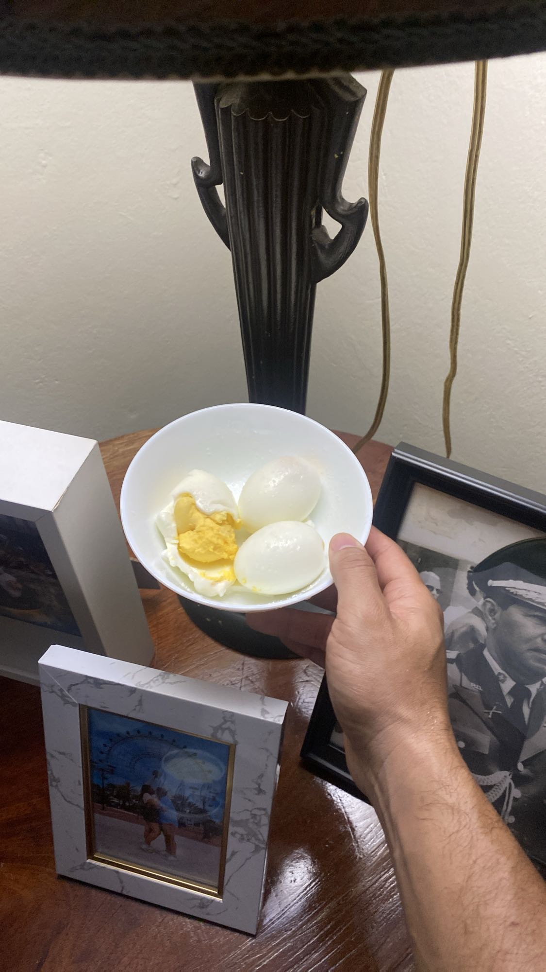 huevos cocidos