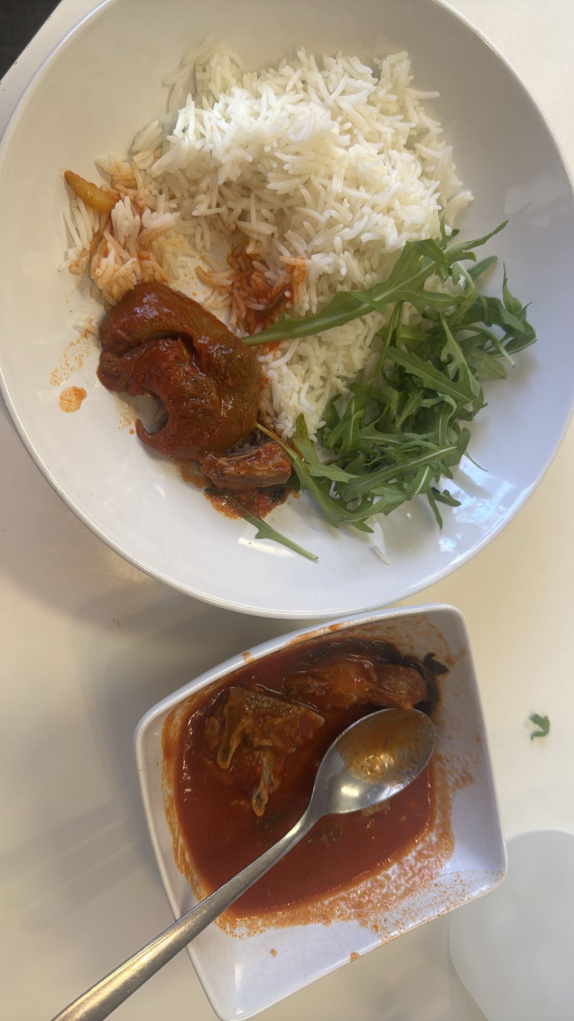 Ris med tomatsås
