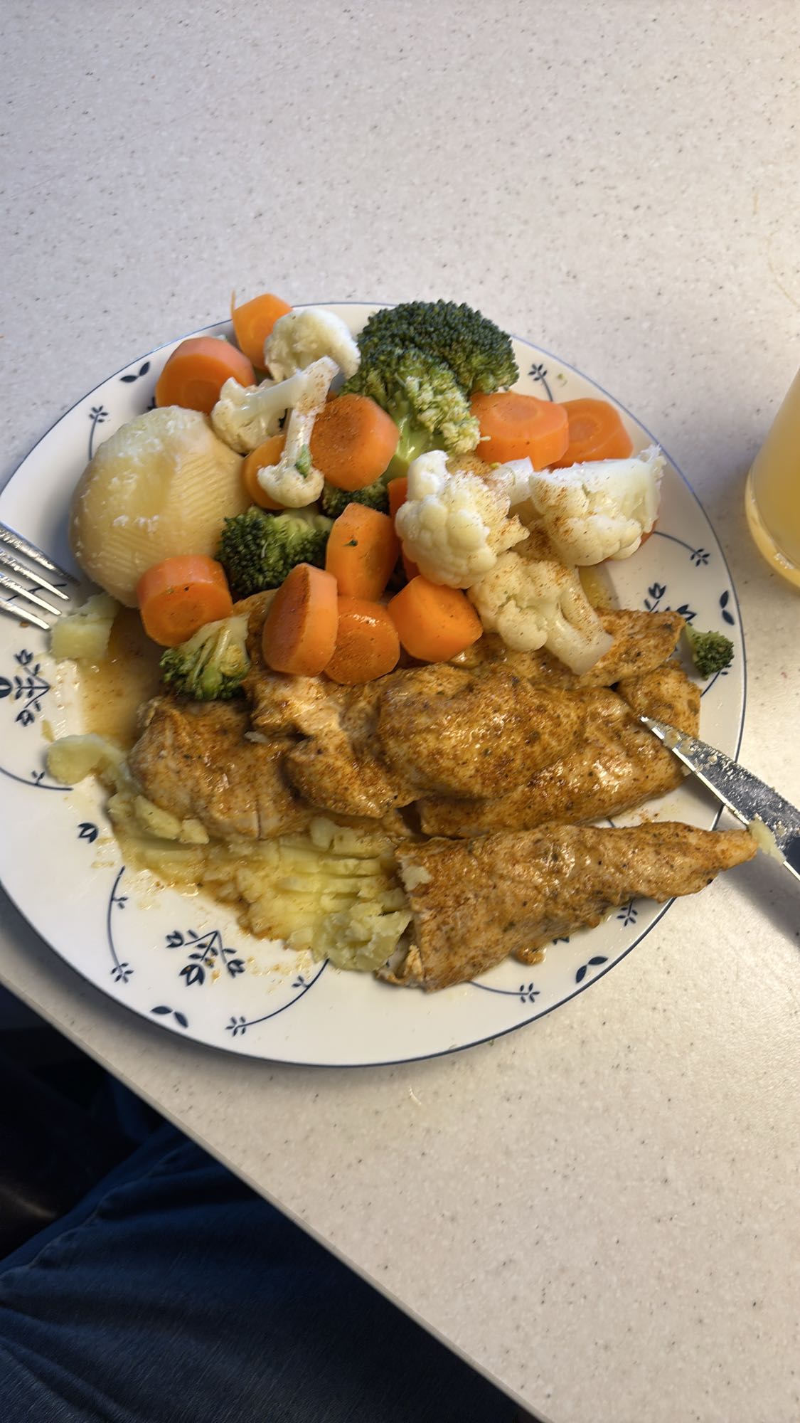 Kylling med grønsaker