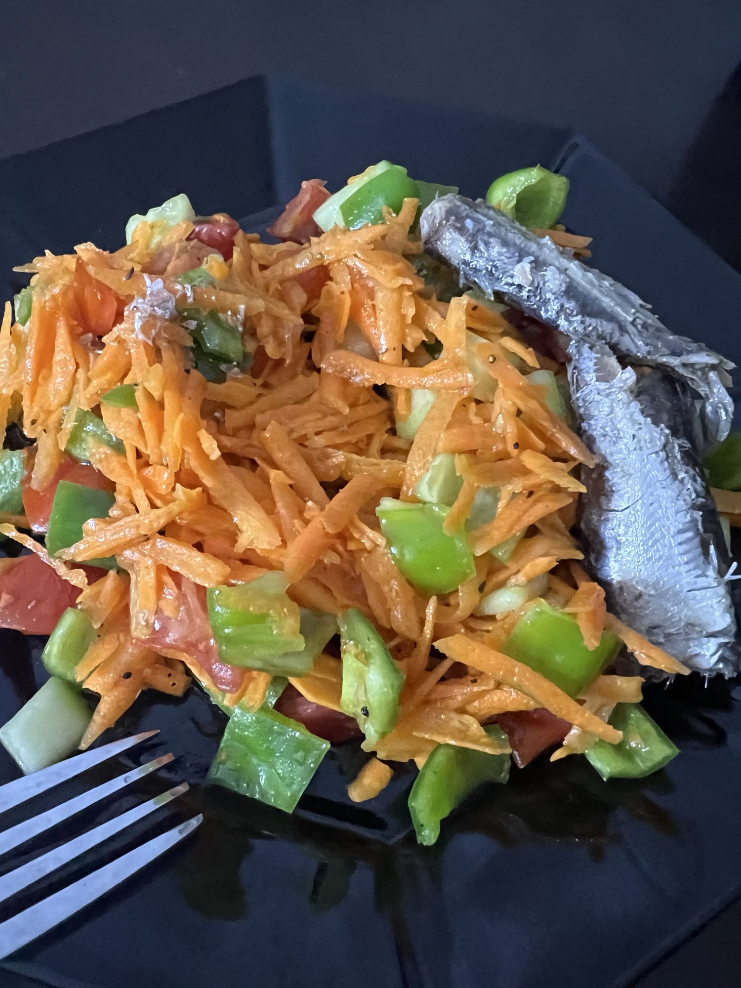 Carrot Sardine Salad