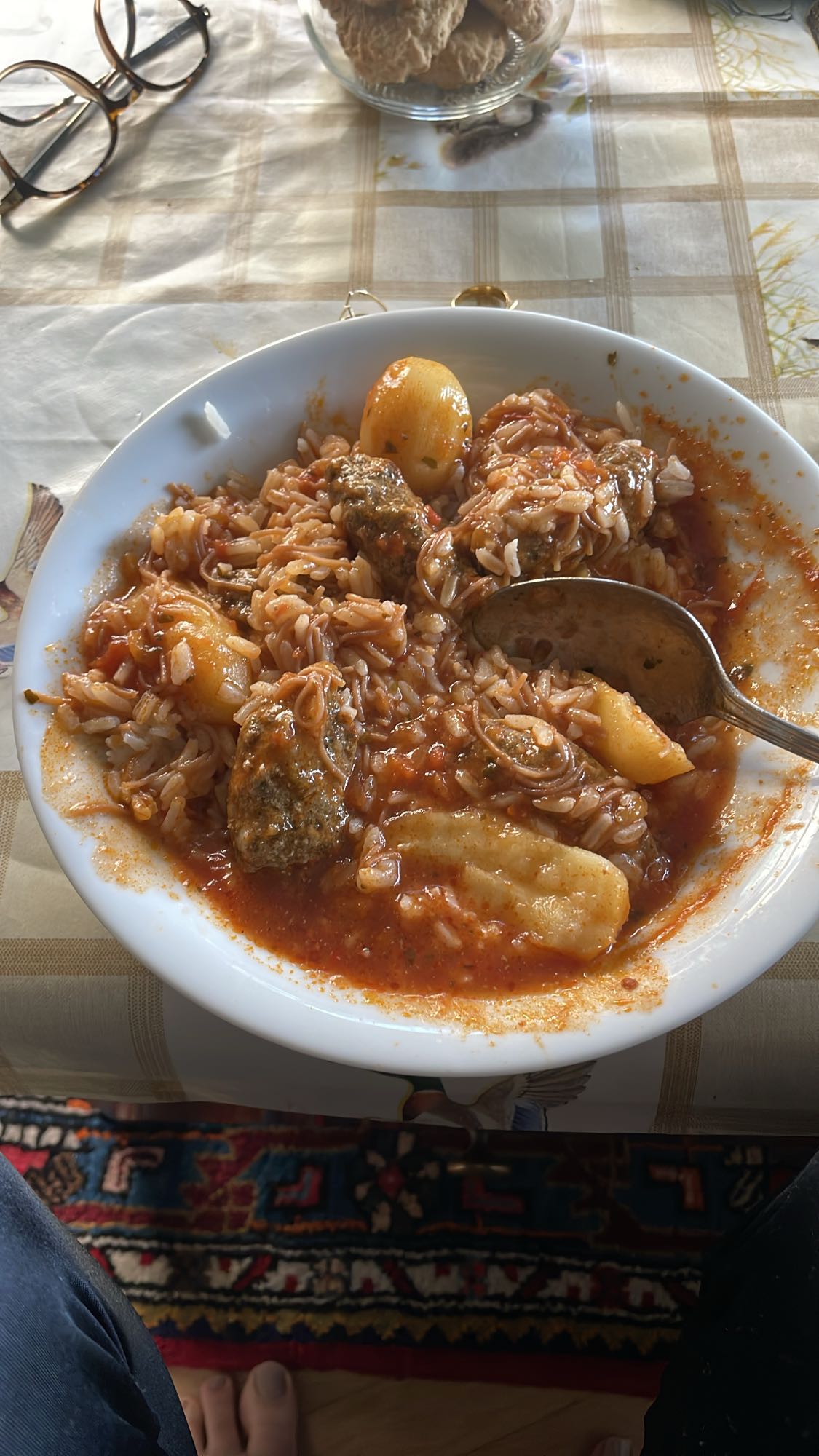 Tomato Rice Meat Stew