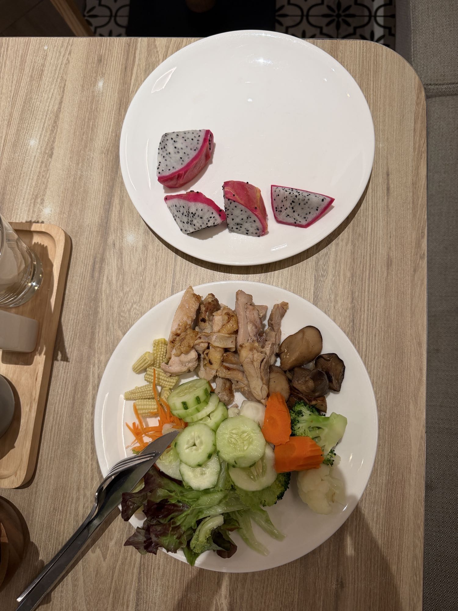 Pollo e pitaya