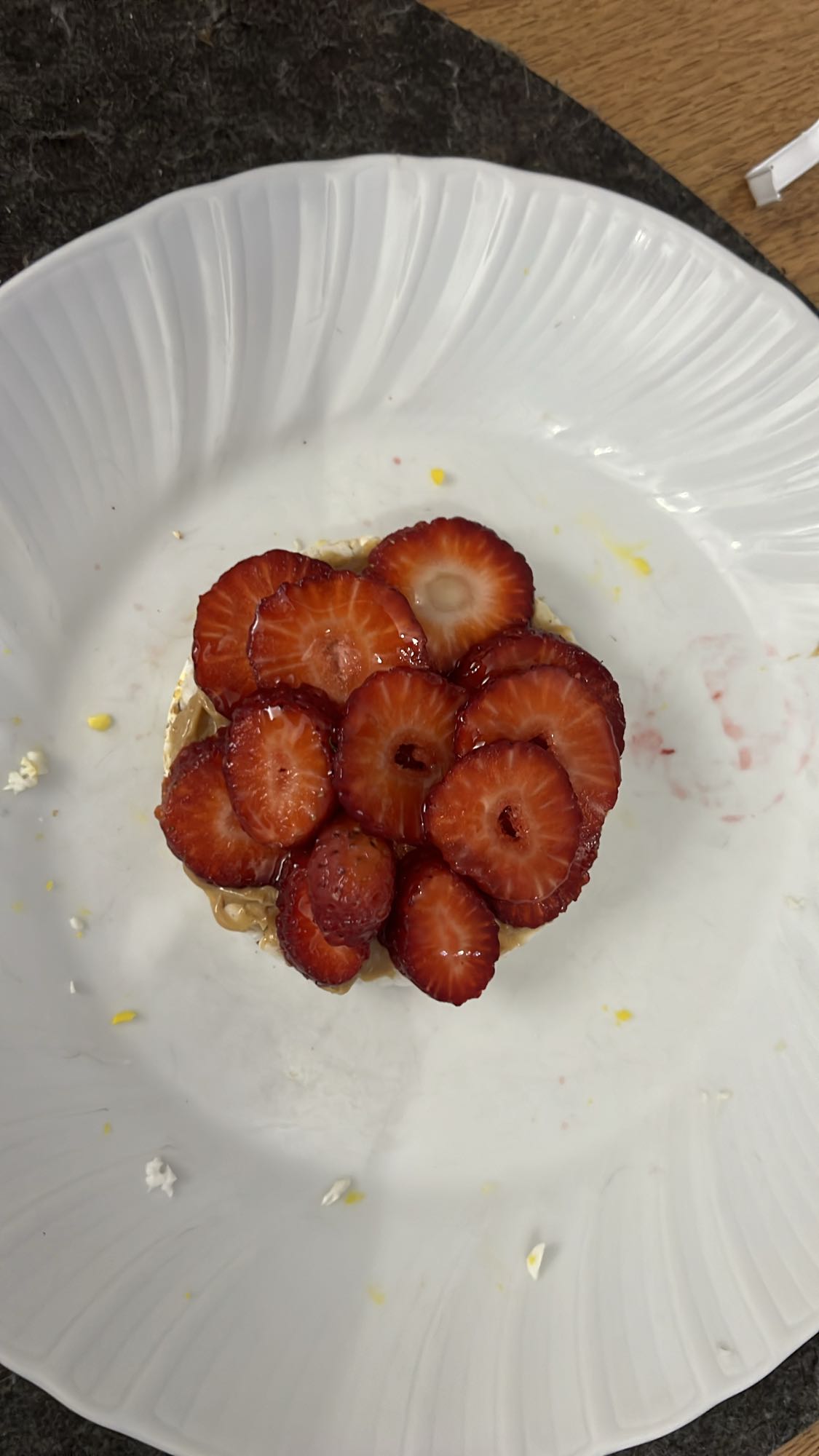 Gallette con fragole
