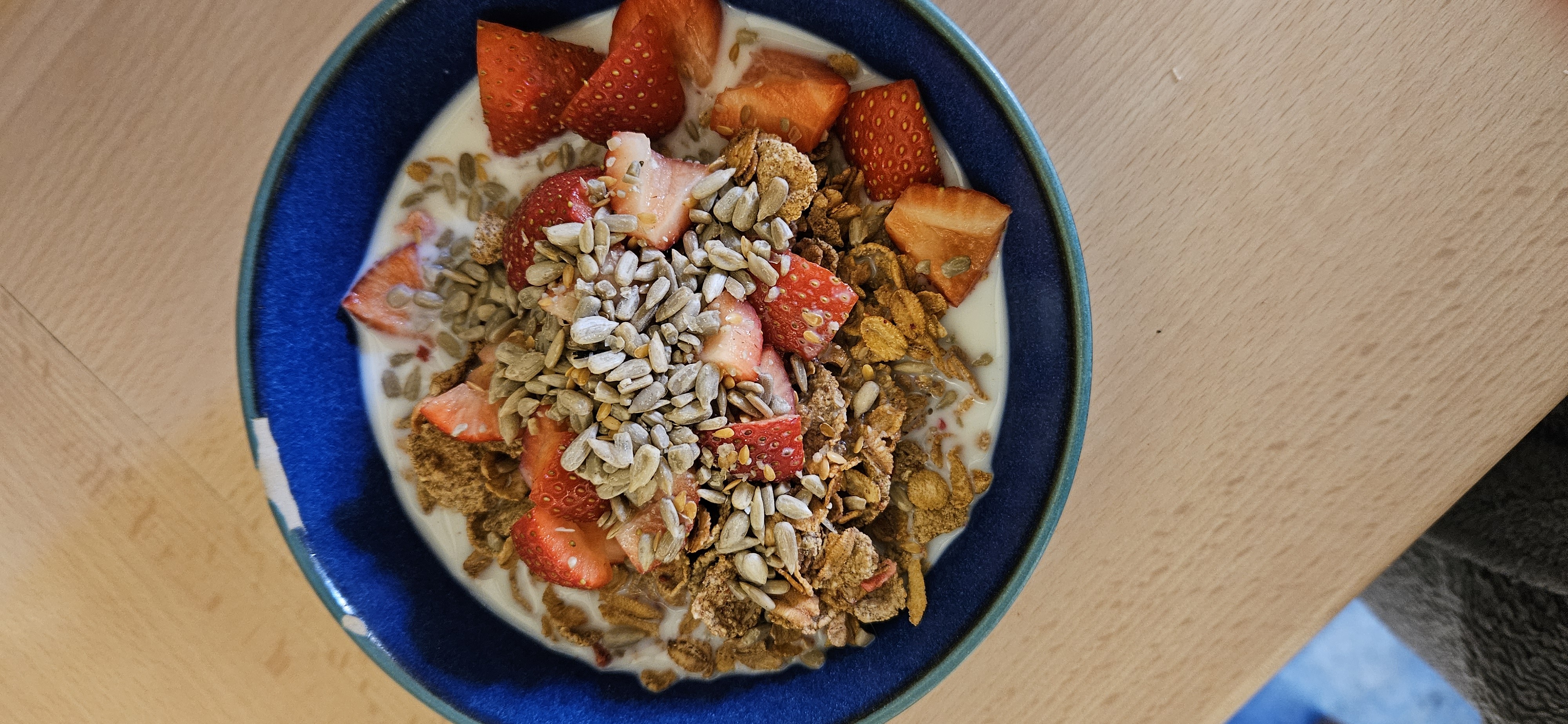 Cereal Bowl with Semi-Skimmed Milk