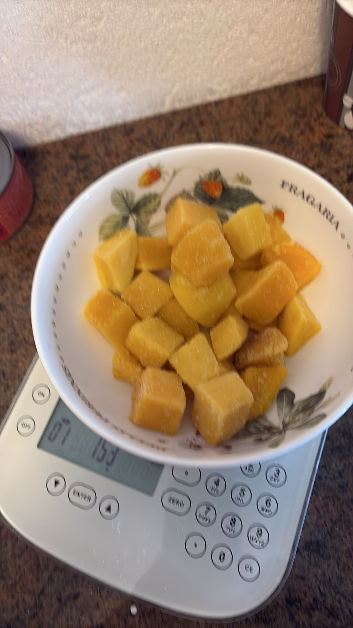 Bevroren mango