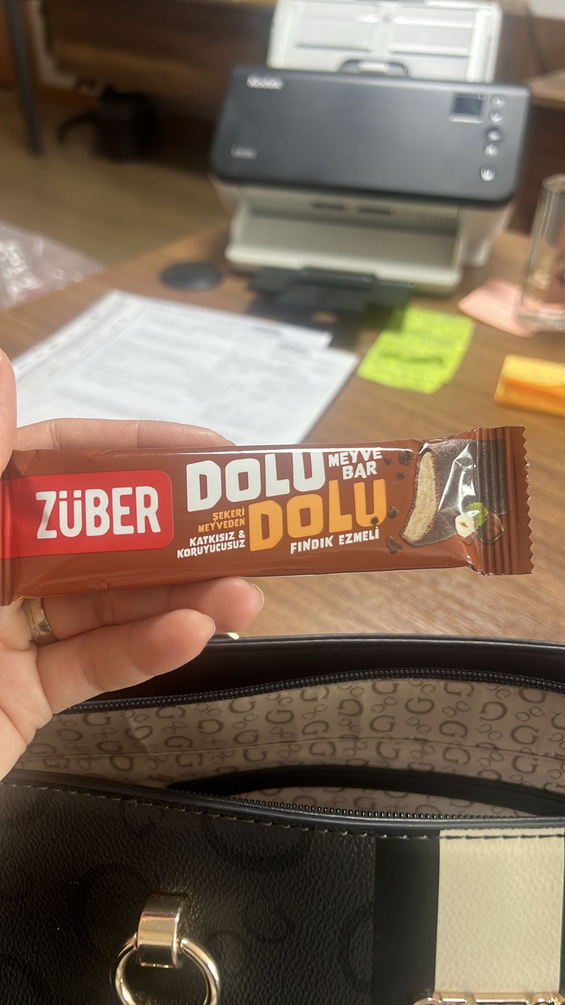 Fındık Ezmeli Meyve Bar