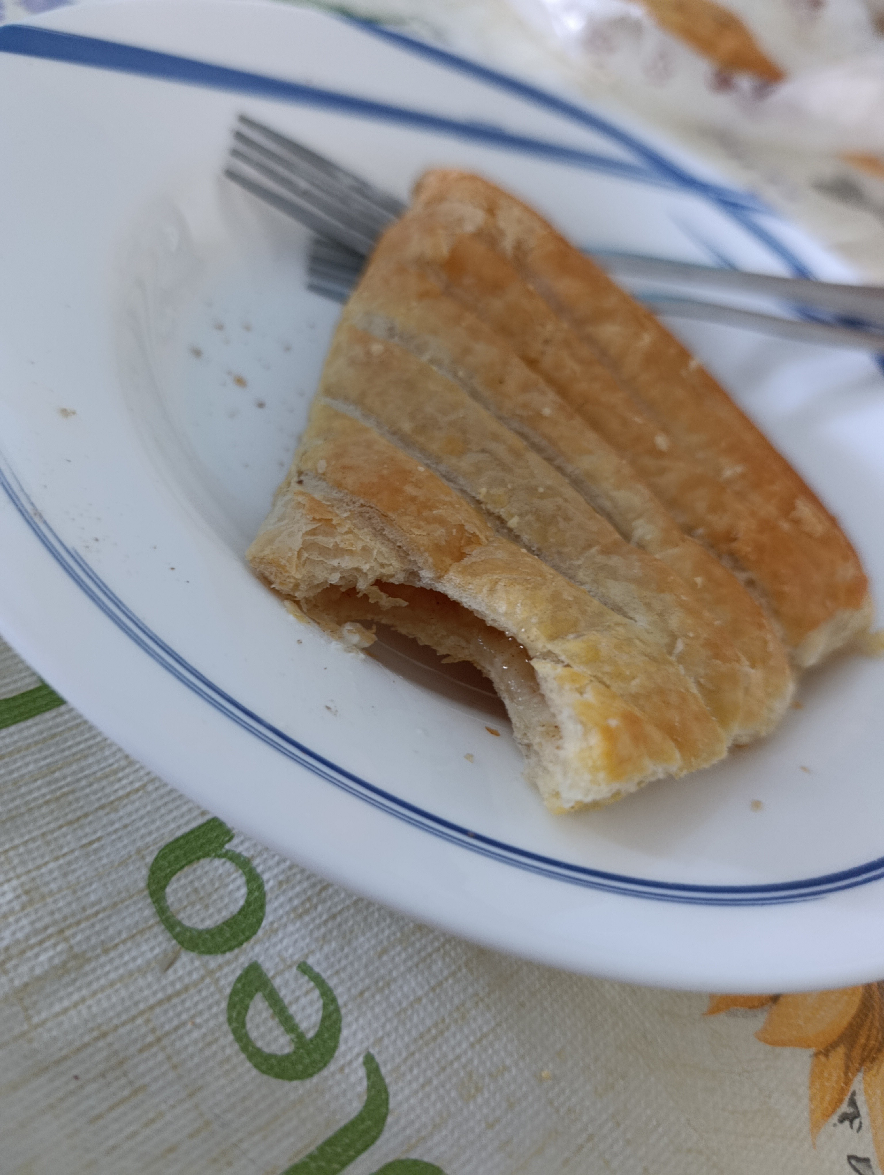 hojaldre con relleno