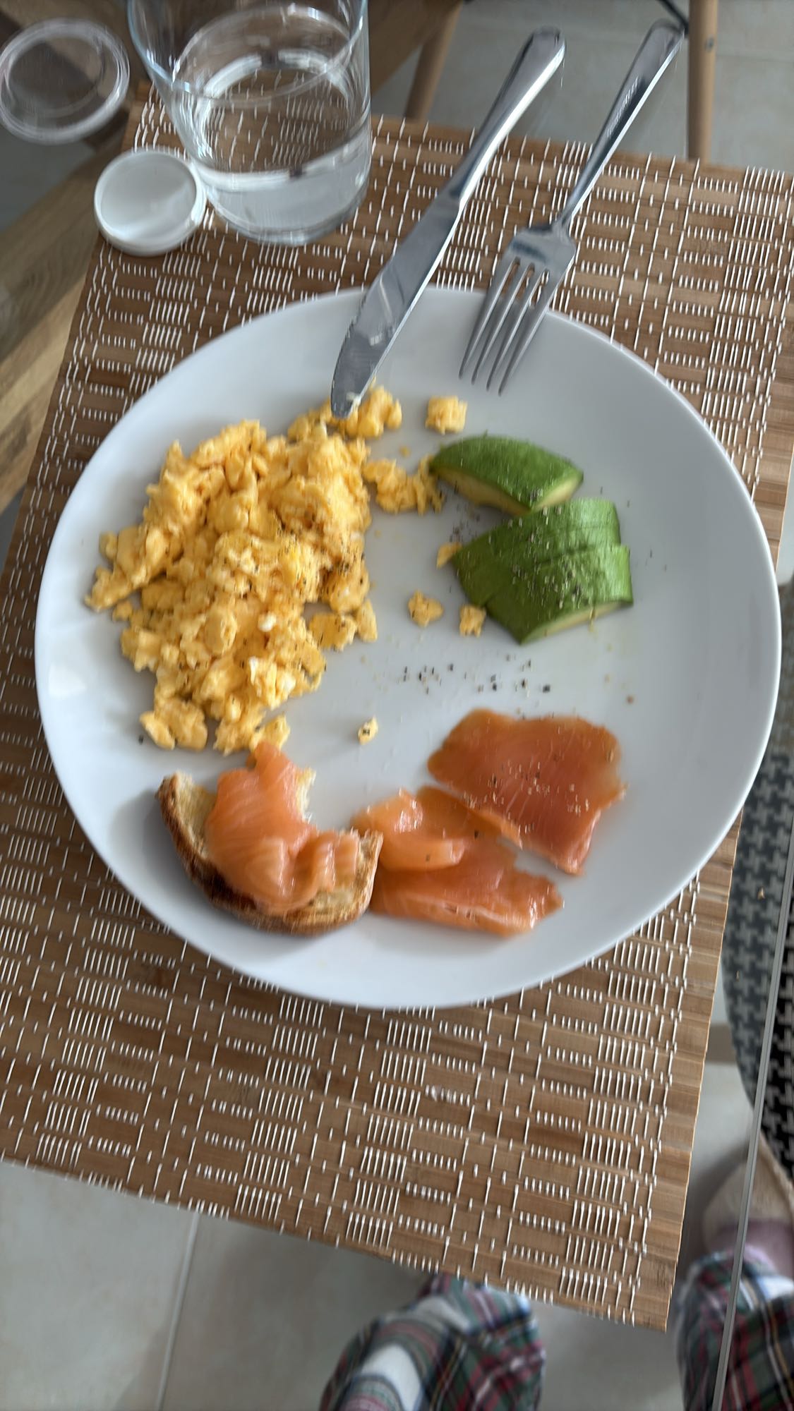 Eggs Salmon Avocado