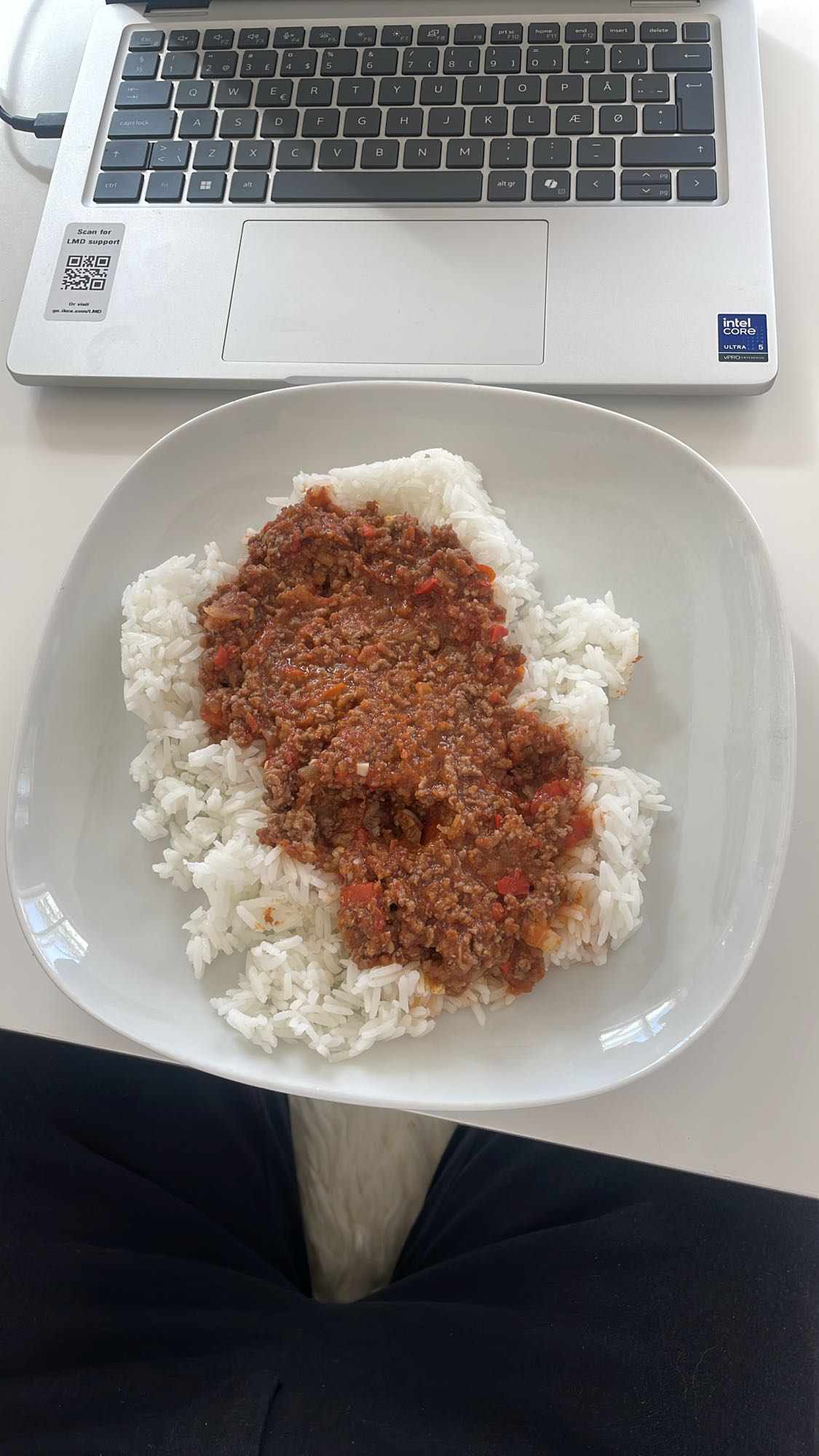 Ris med köttfärssås