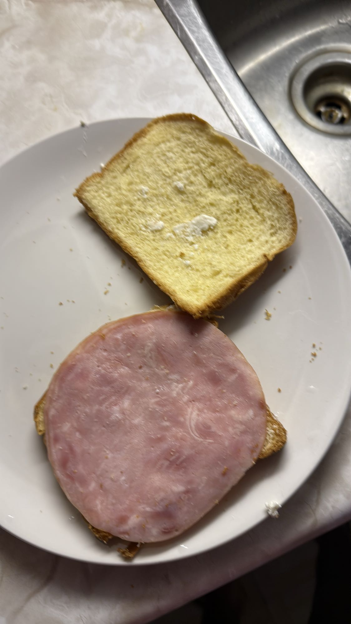Sandwich jambon beurre