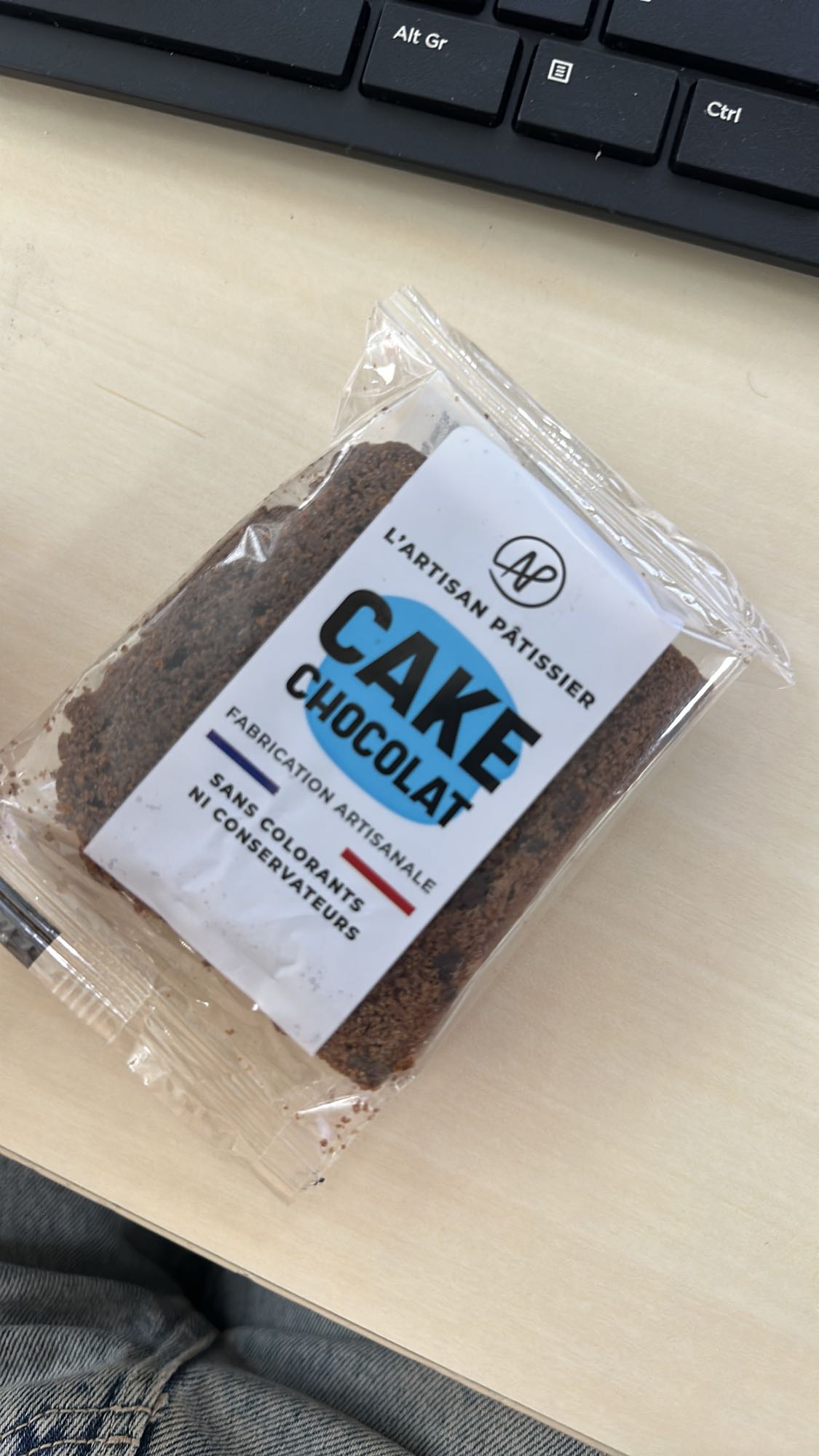 cake au chocolat
