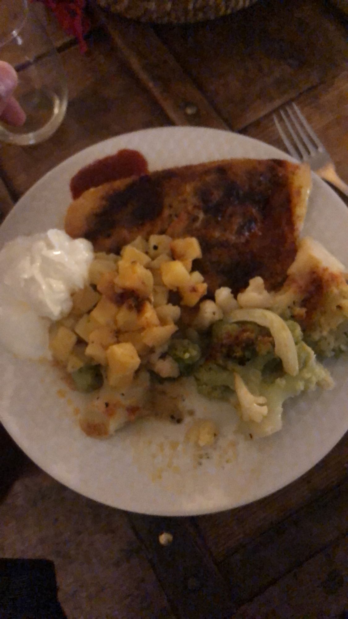 Saumon et légumes