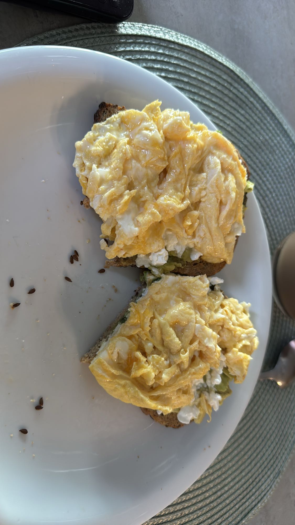 tostadas con huevo