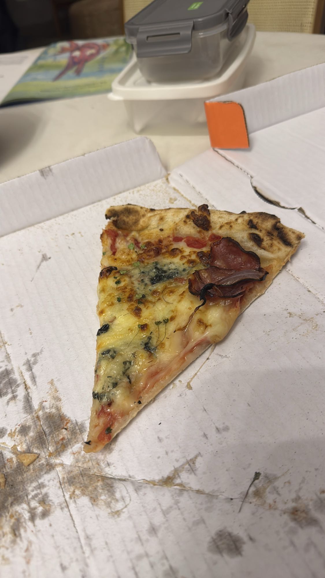 Fatia de pizza mista