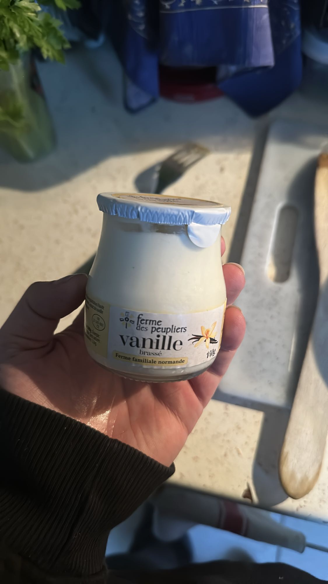 Yaourt vanille