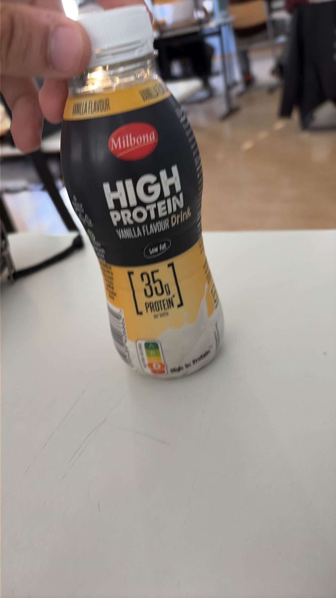 Boisson protéinée vanille