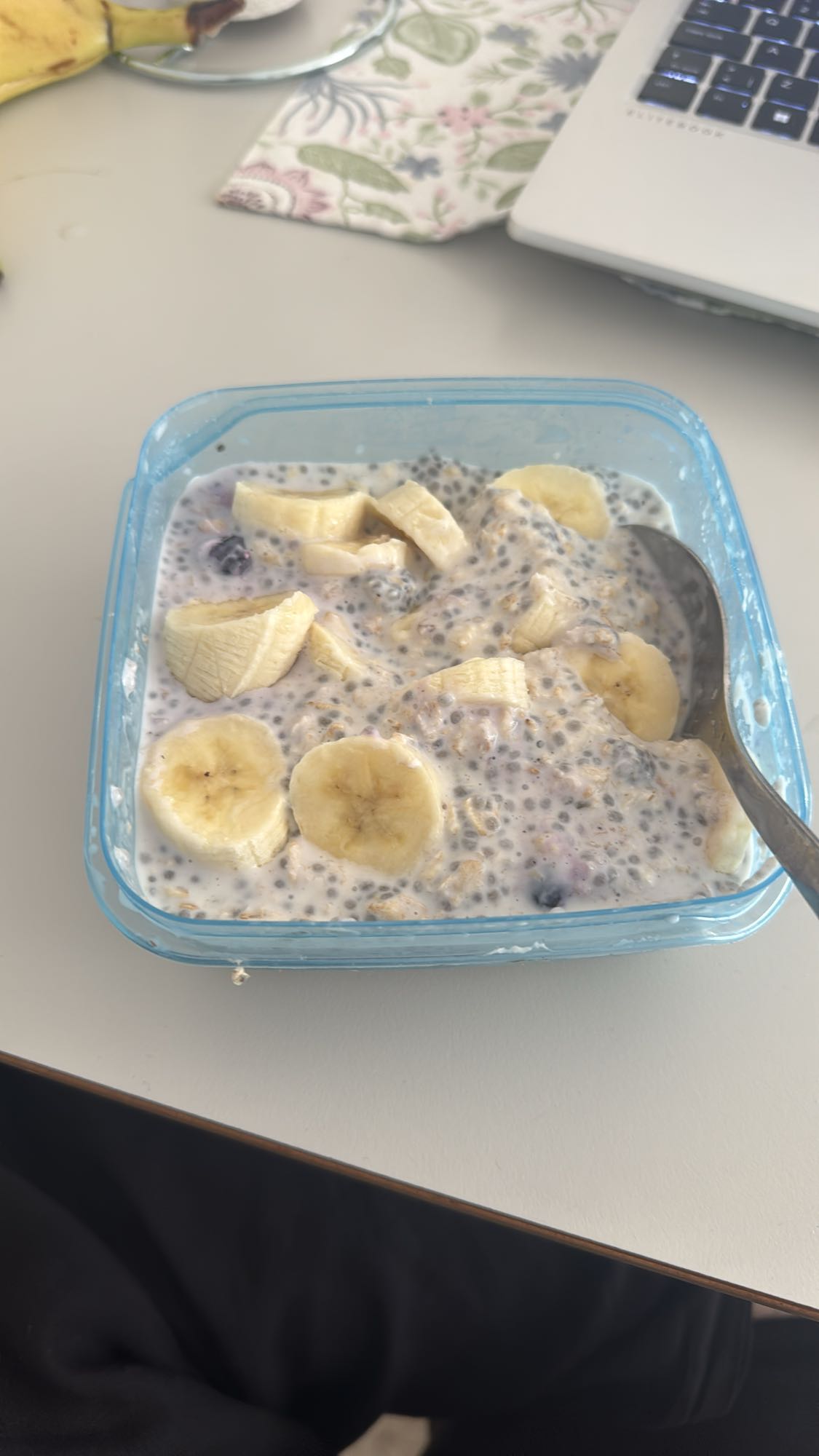 Chiapudding med banan