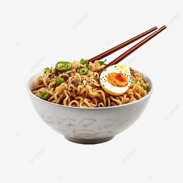 ramen med ägg