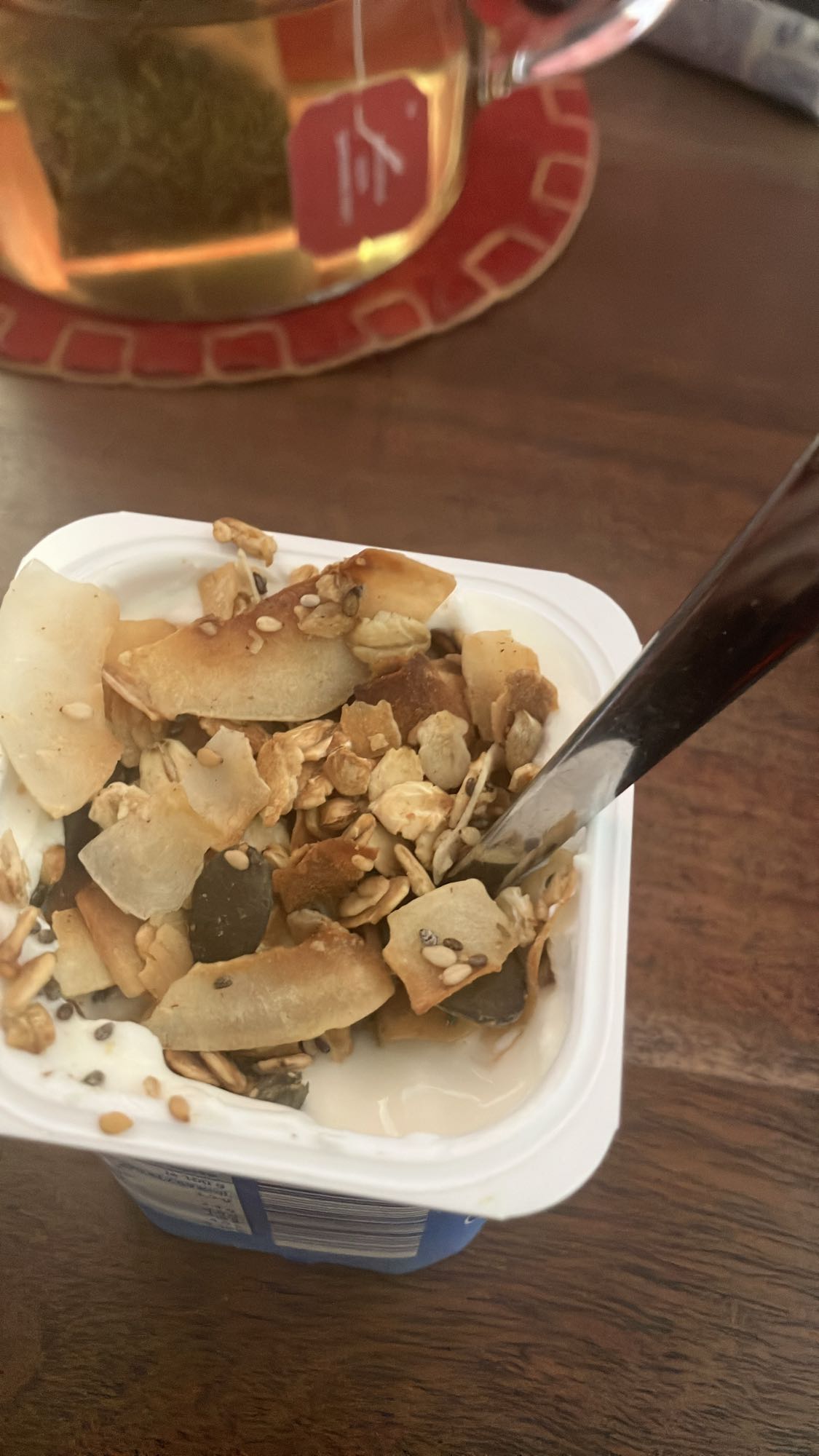 Iogurte com granola