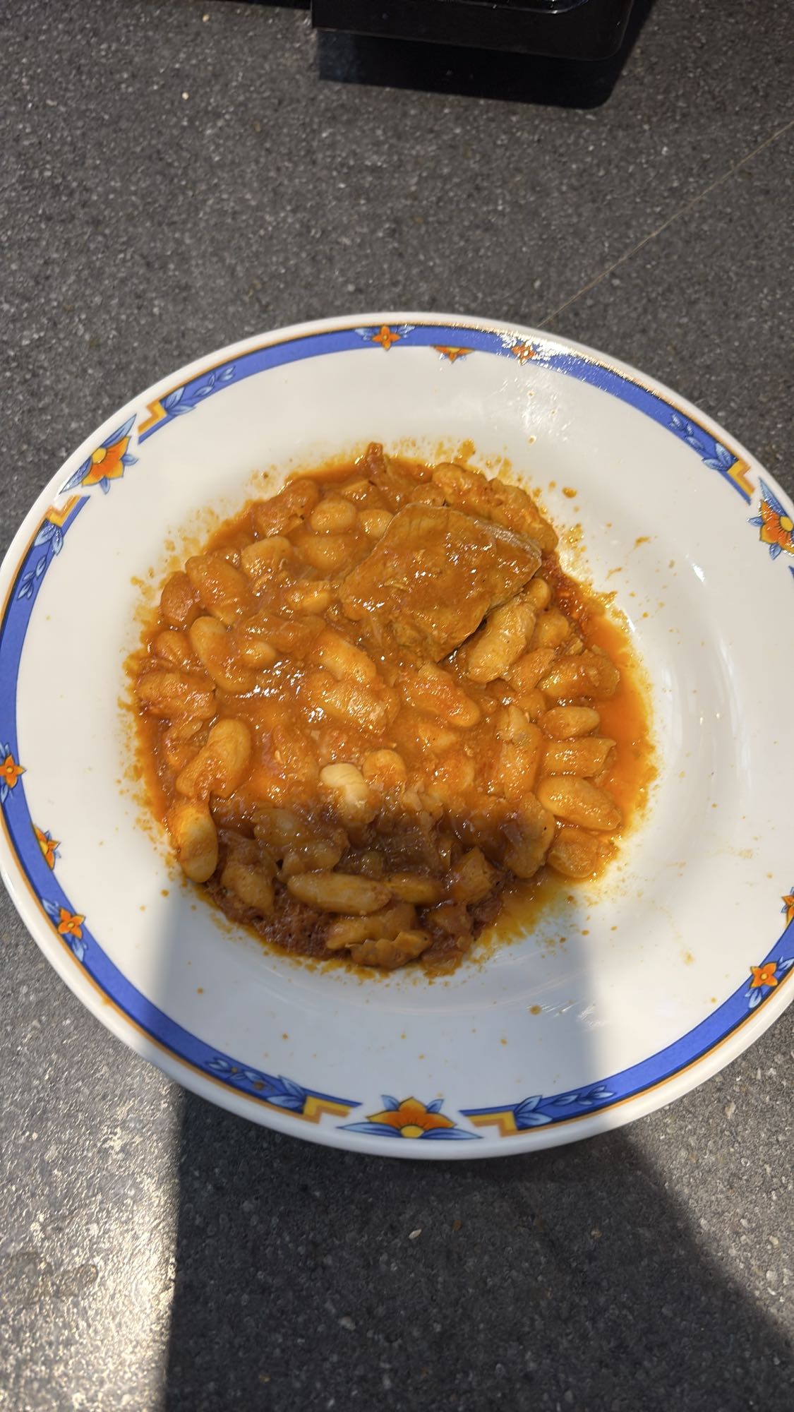 Haricots blancs à la tomate