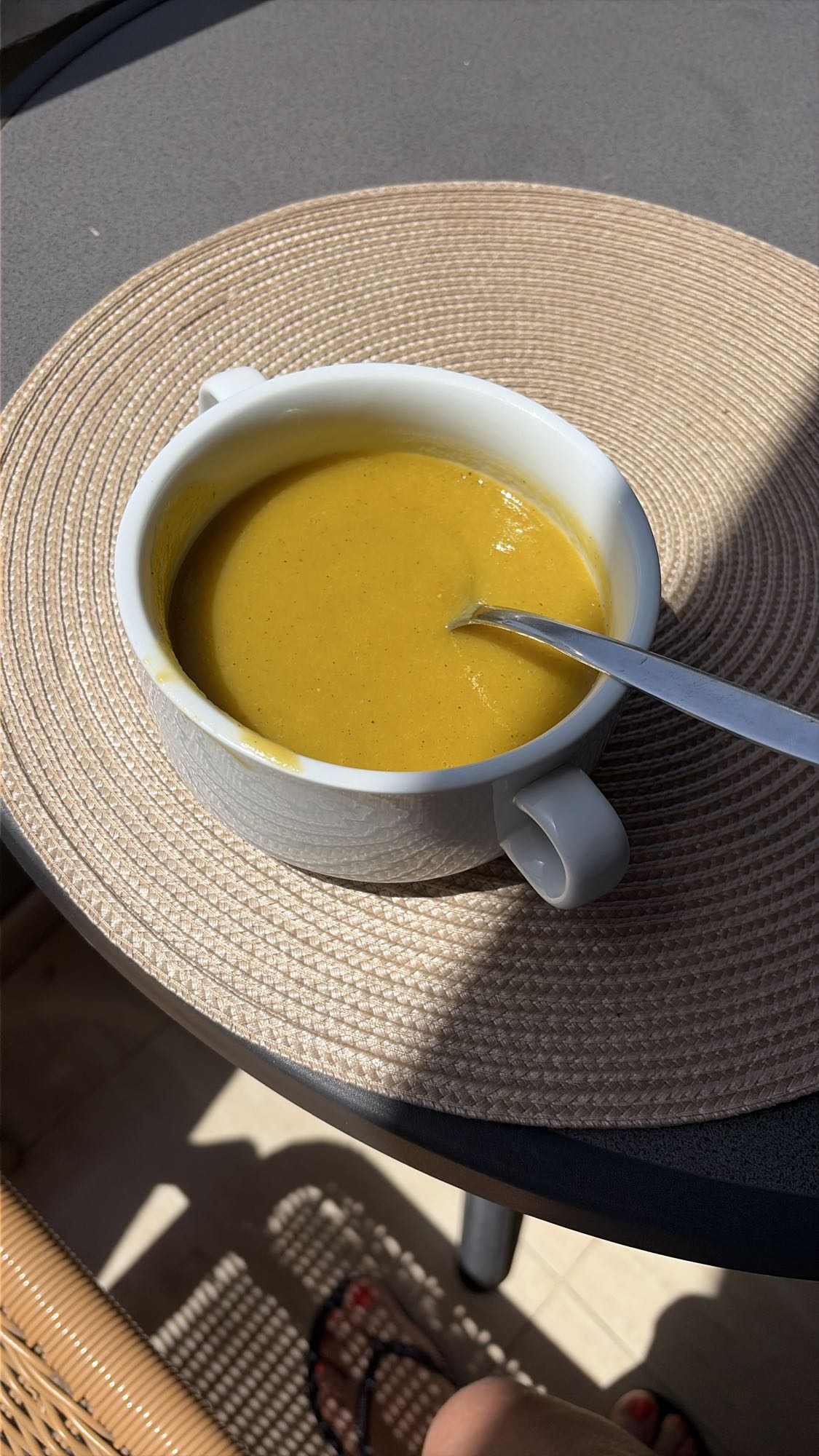 sopa de calabaza
