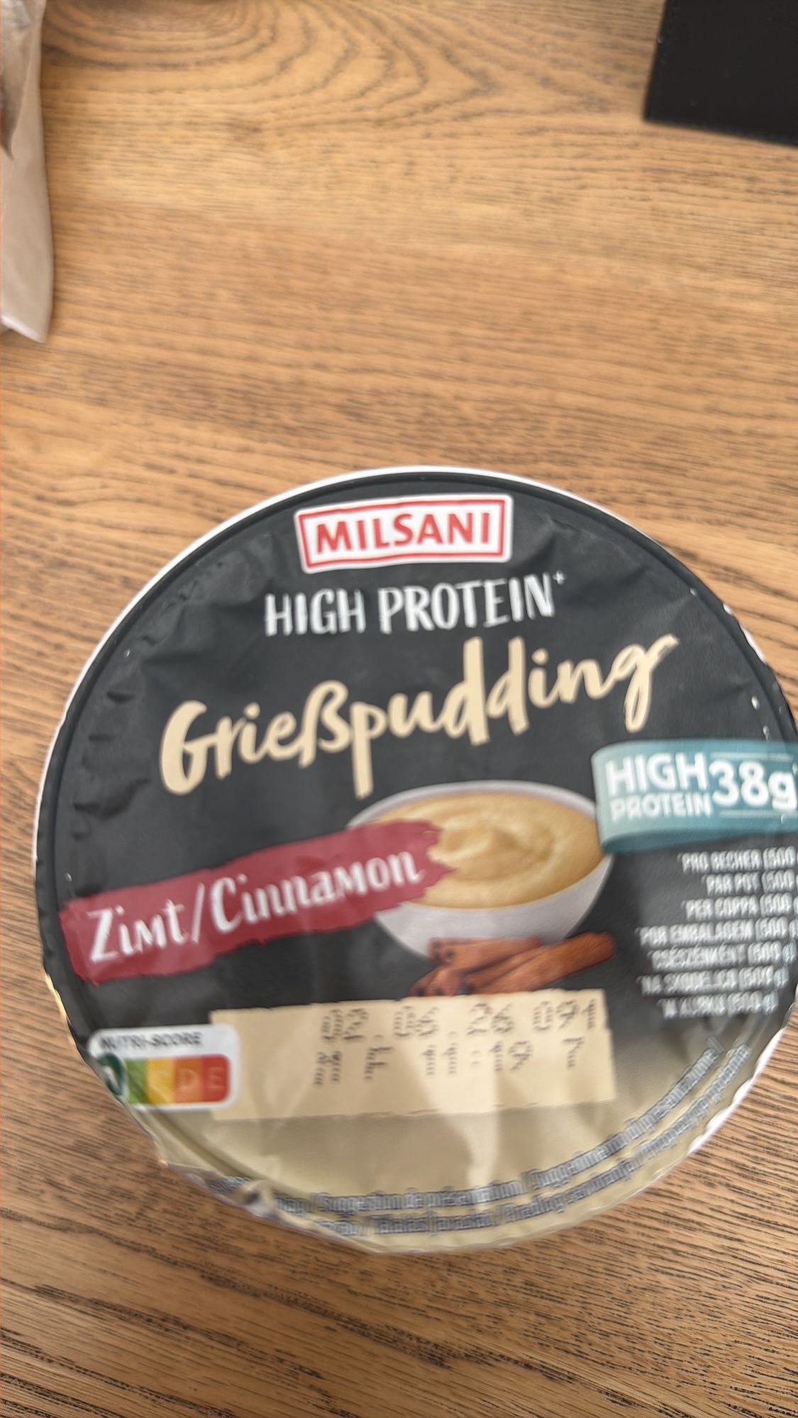 High Protein Grießpudding