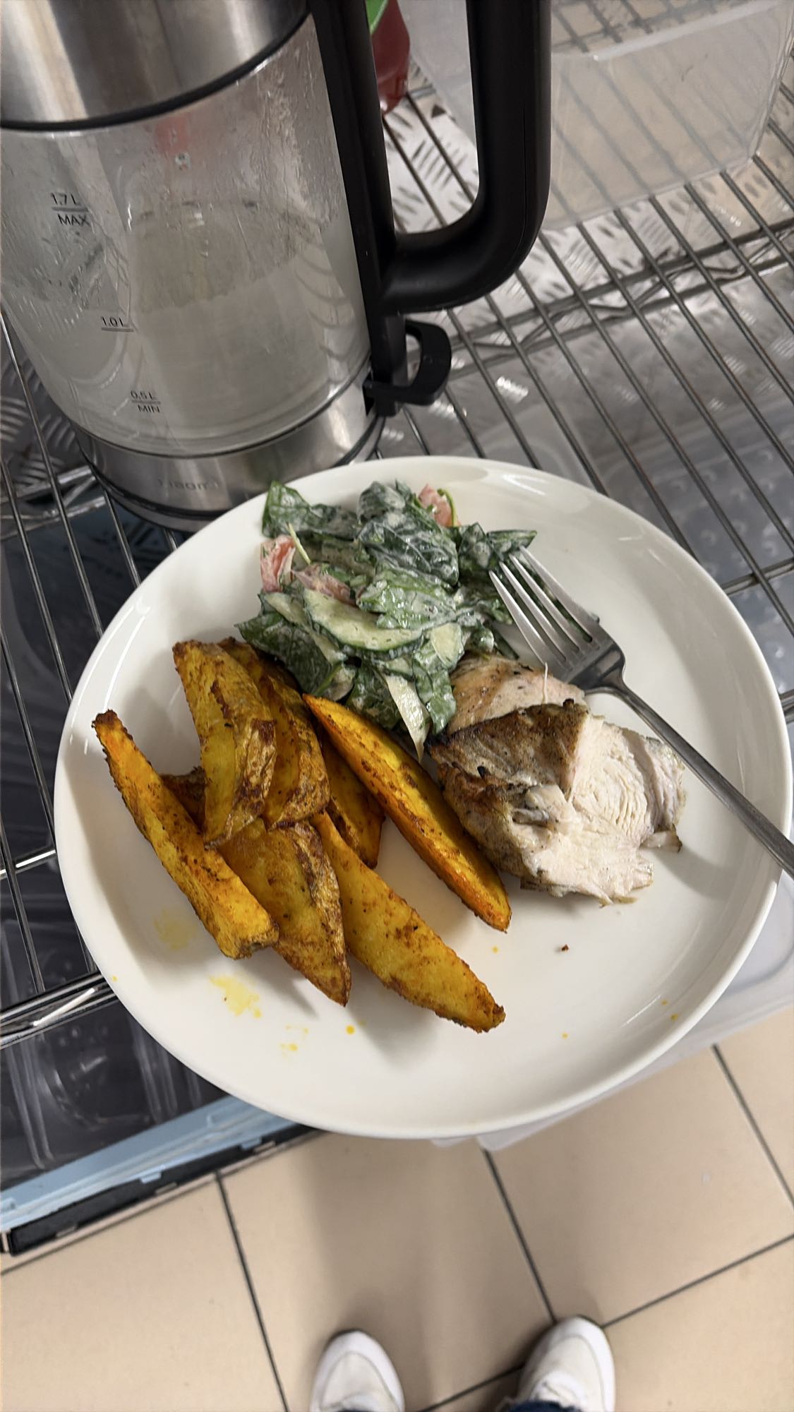 Курица с картофелем