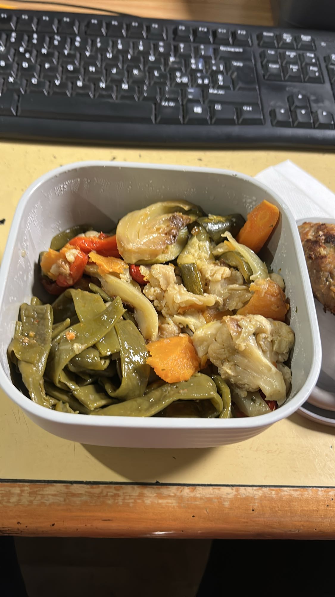 Verdure miste cotte