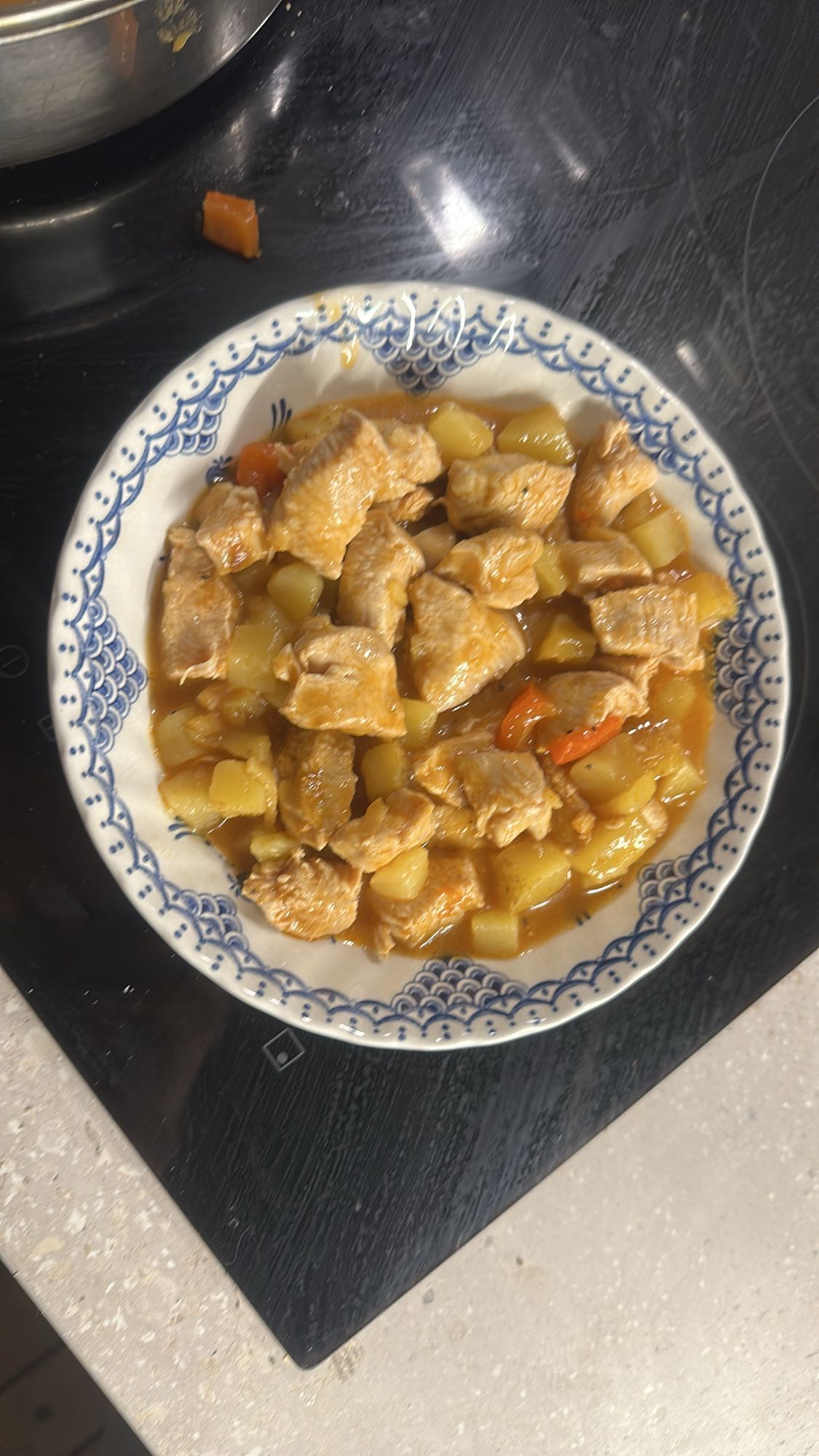 Kycklinggryta med potatis
