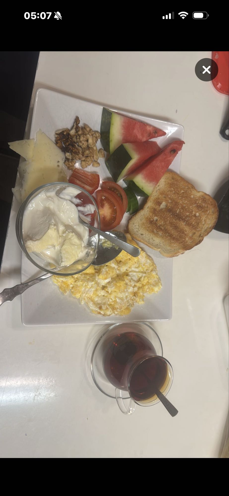 Frukosttallrik