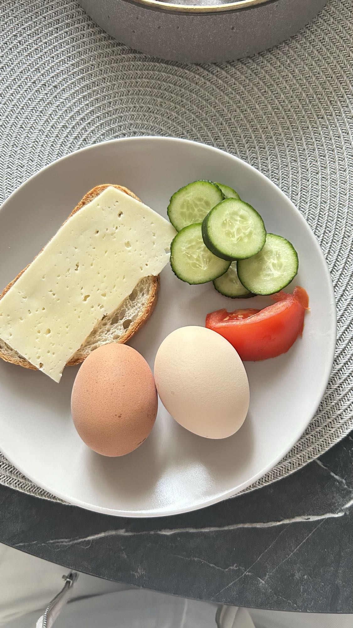 Eggs Cheese Toast