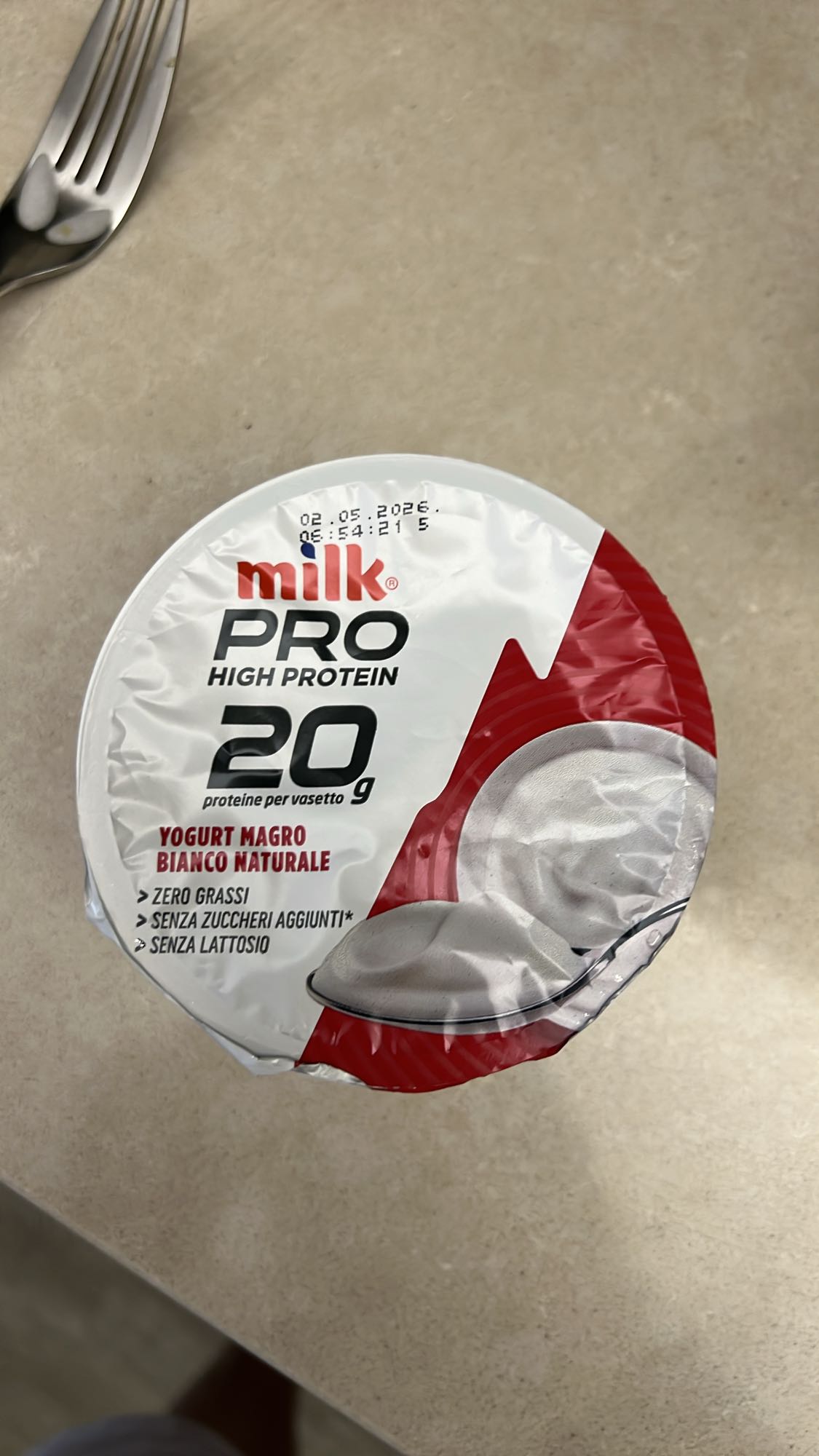 Yogurt proteico bianco