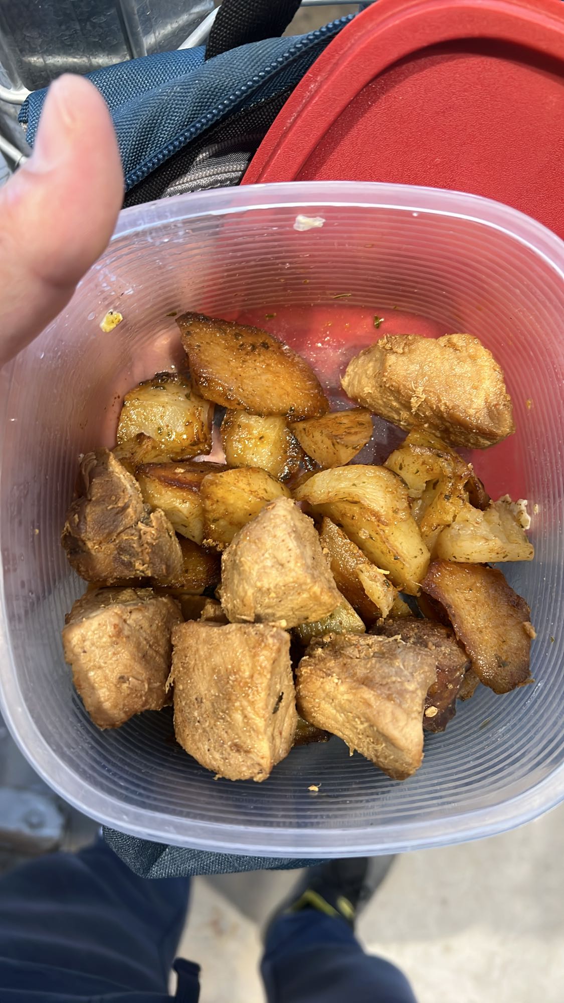 Pollo e patate arrosto