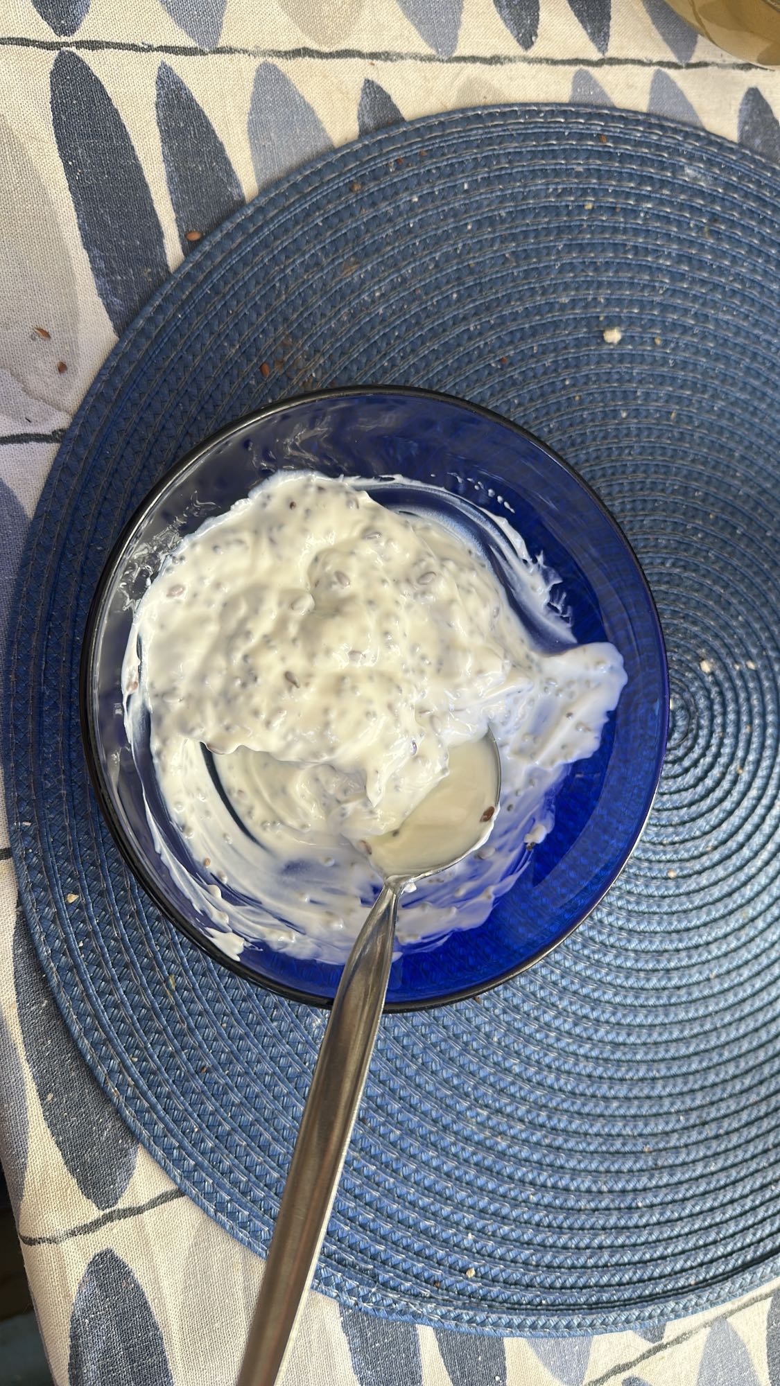 Yoghurt med linfrön