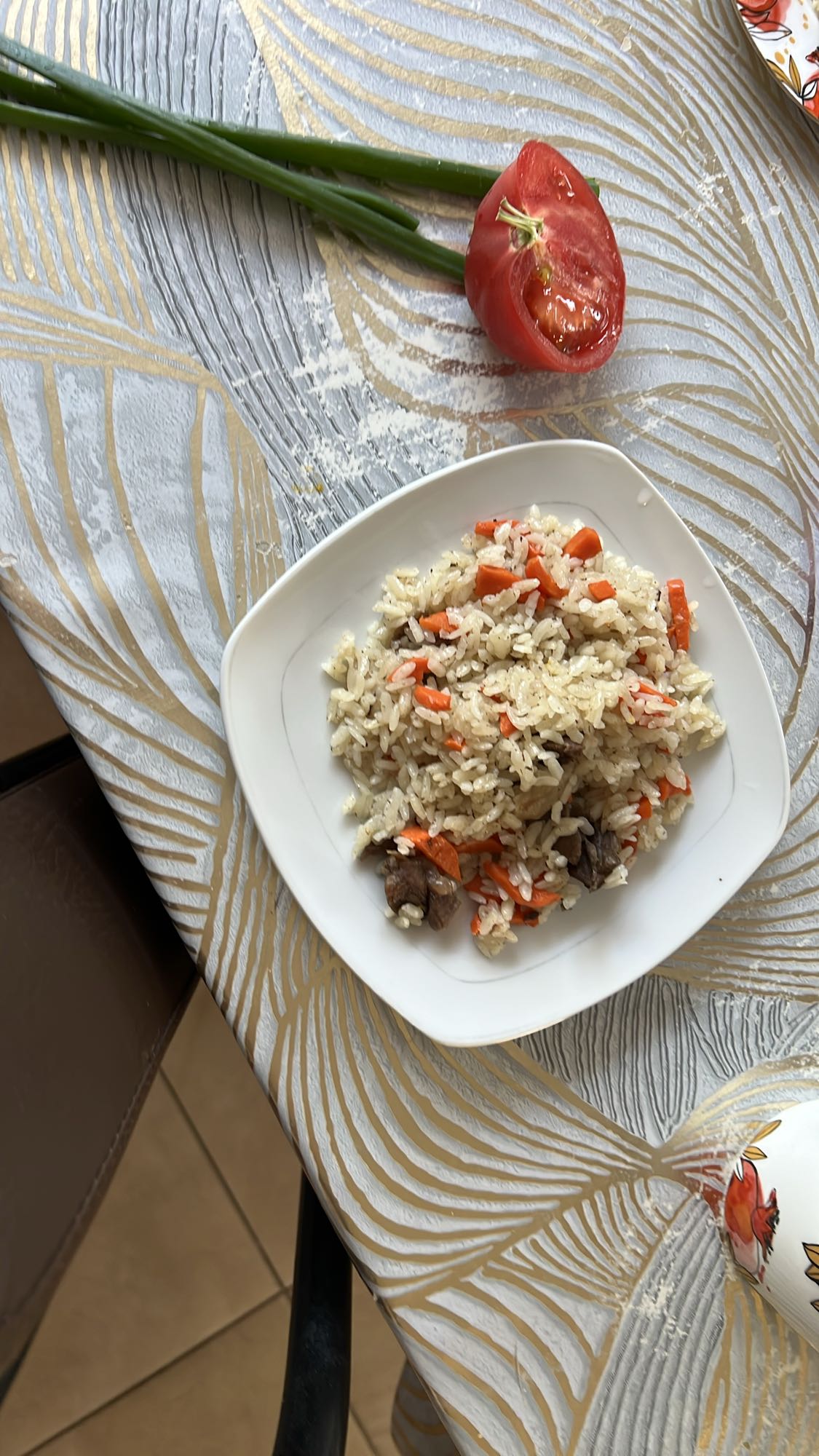 Плов с овощами