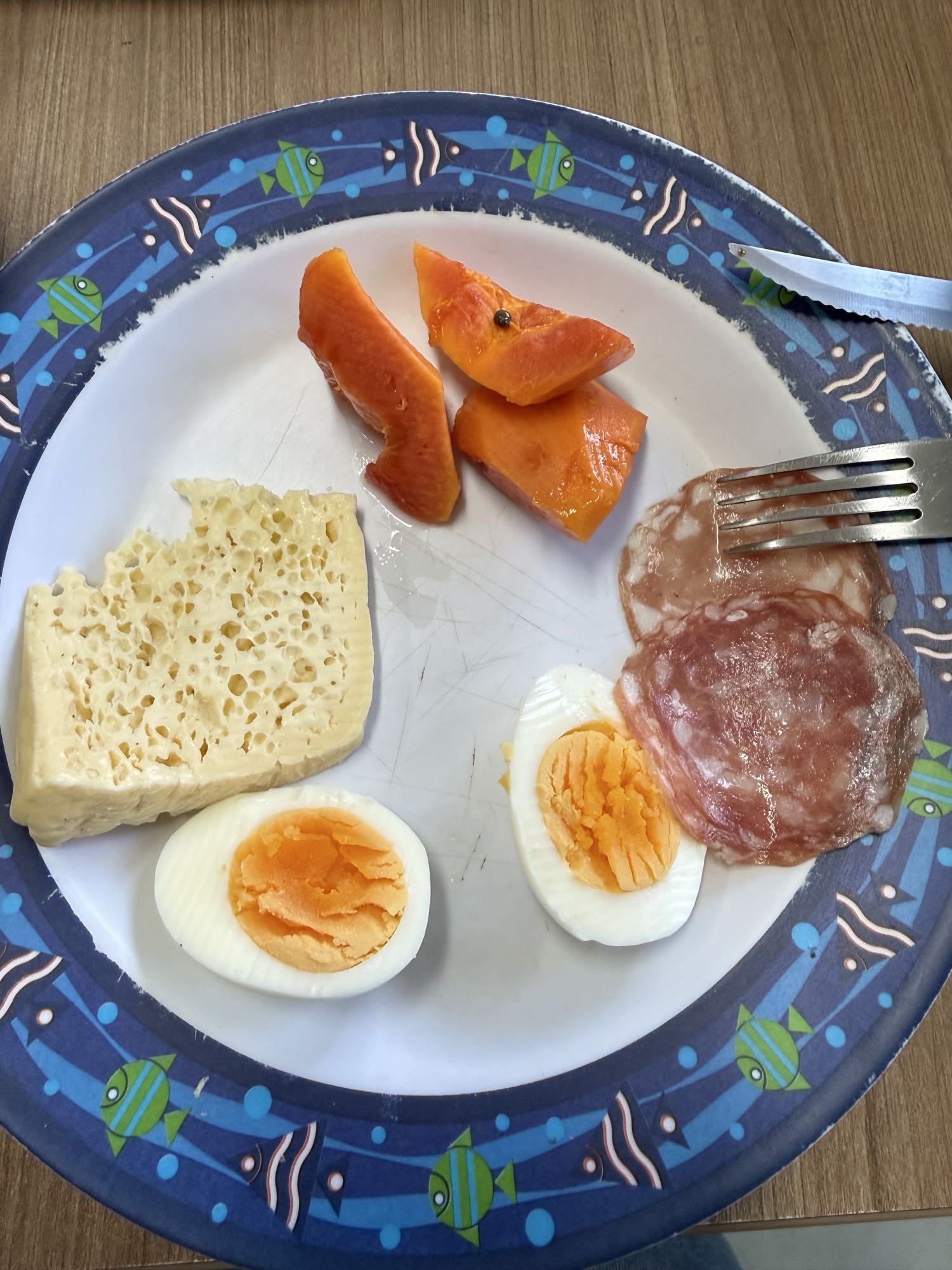 Café da manhã simples
