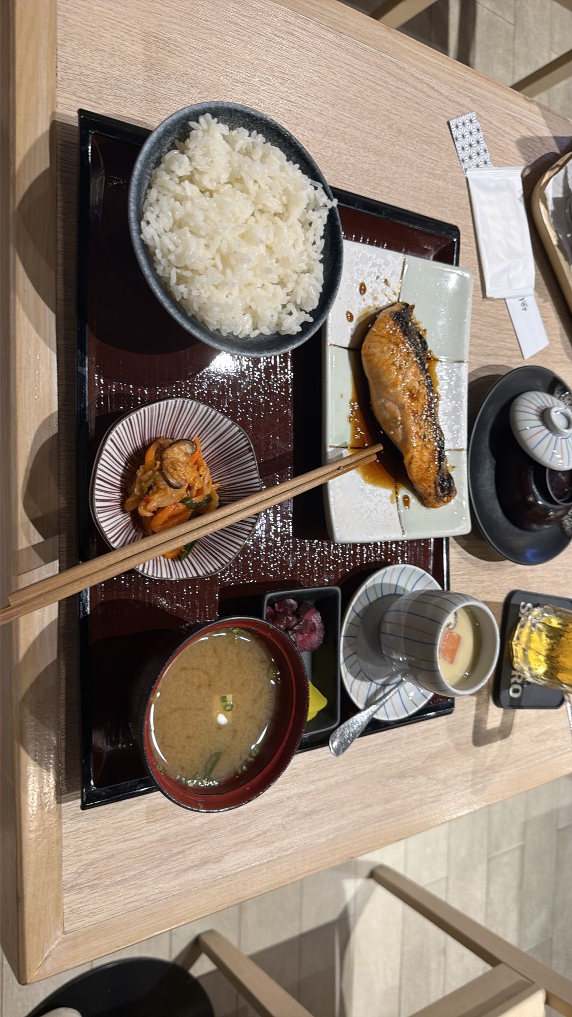 Set salmone giapponese