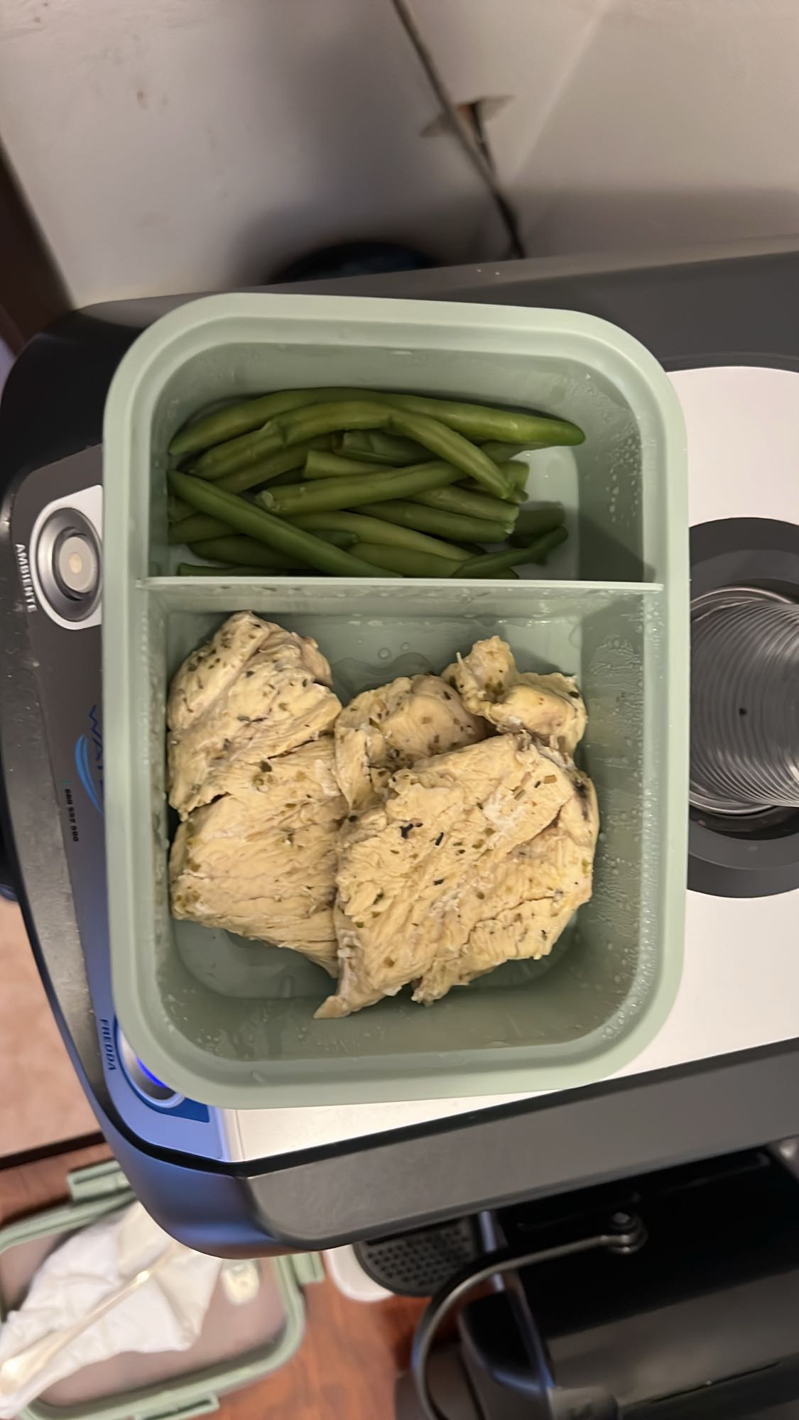 Pollo e fagiolini