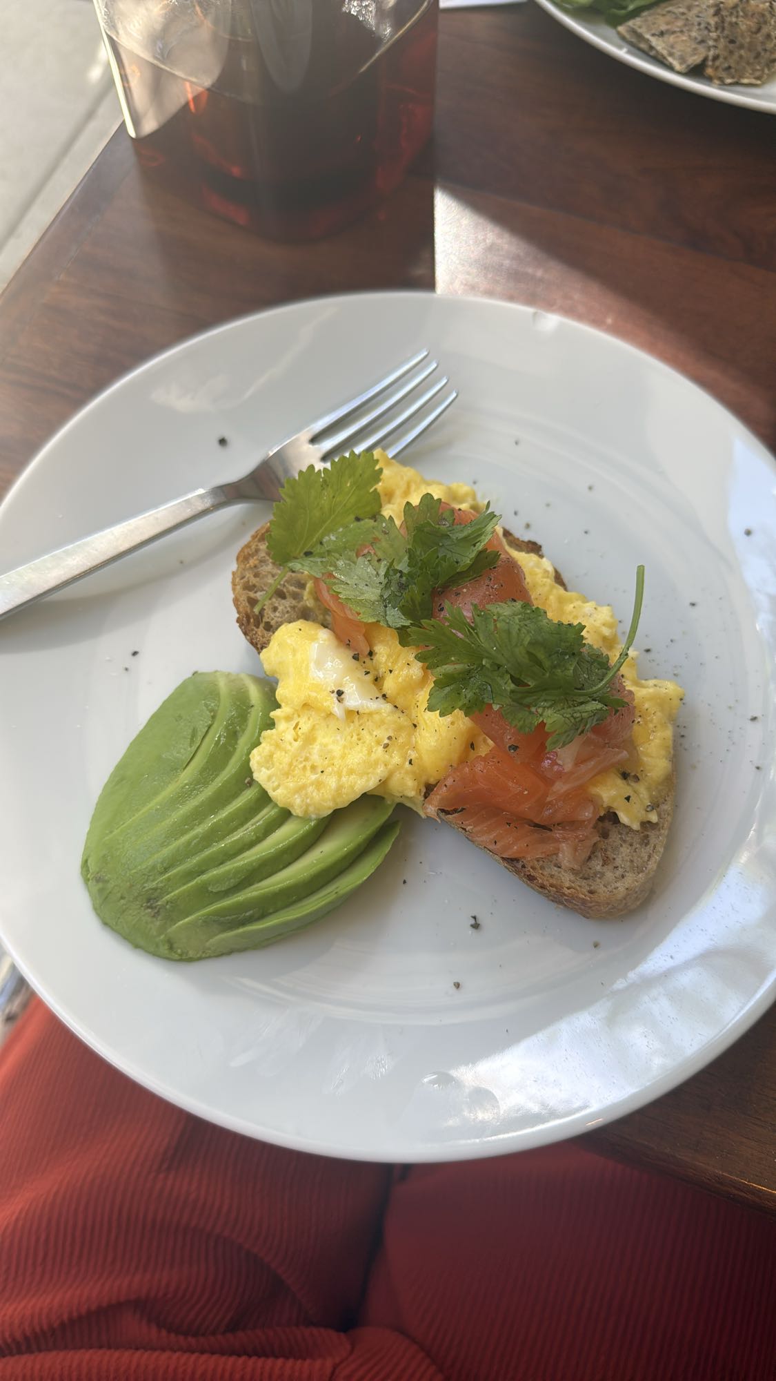 Egg Salmon Avocado Toast