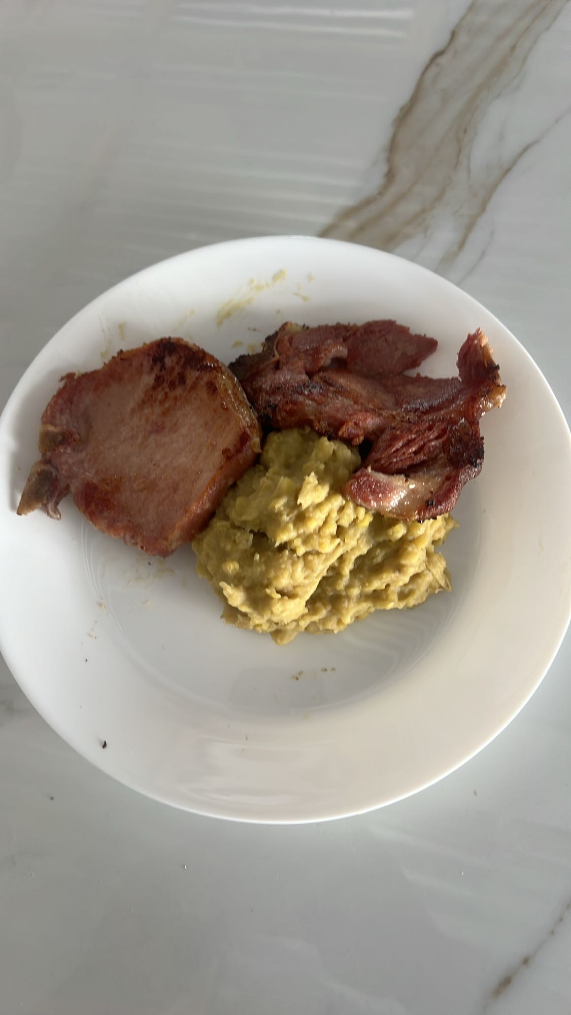 tocino con huevos