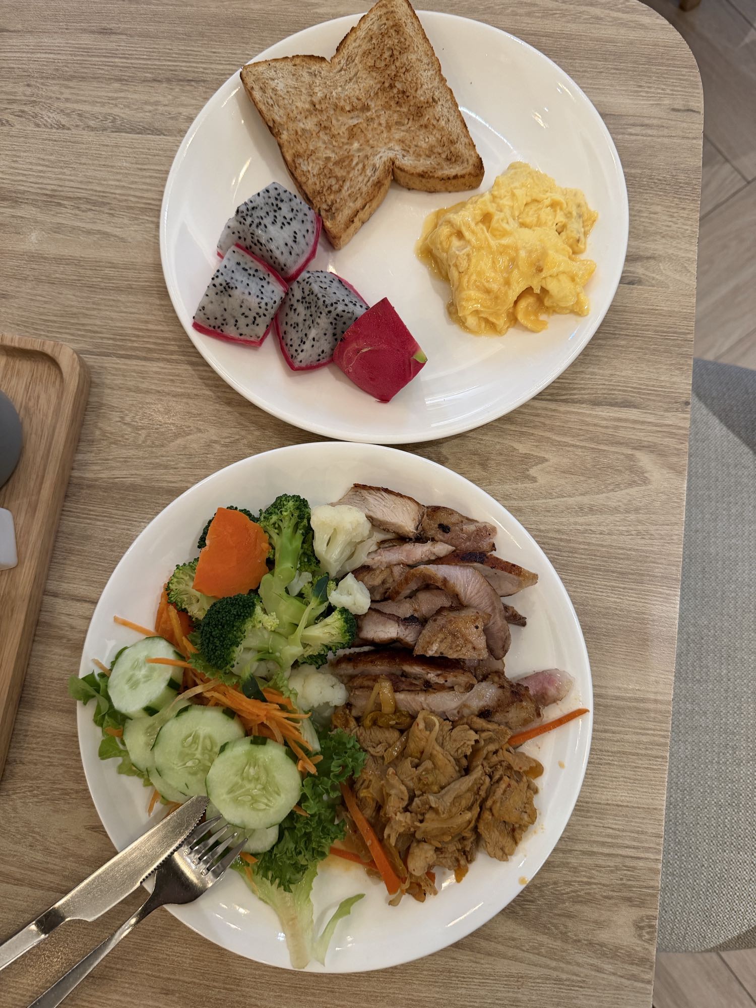 Colazione e pranzo misti