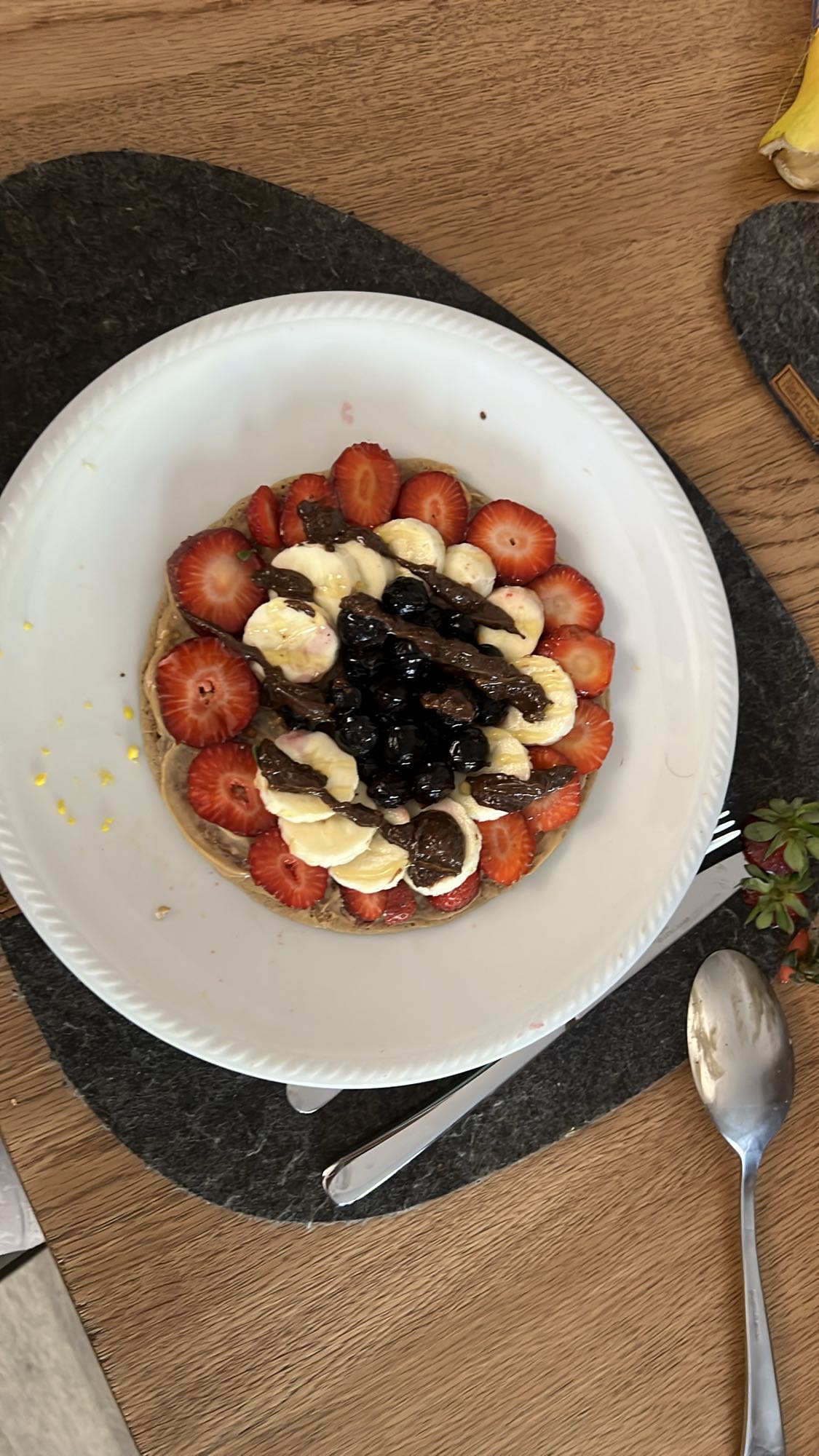 Pancake con frutta