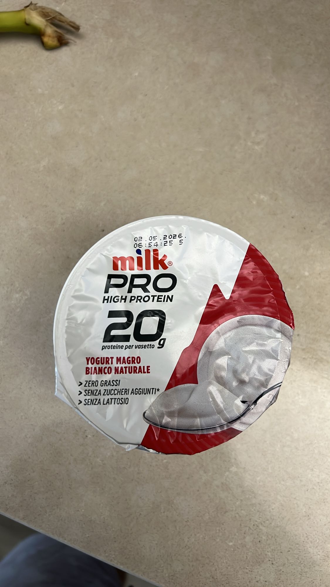 Yogurt proteico bianco