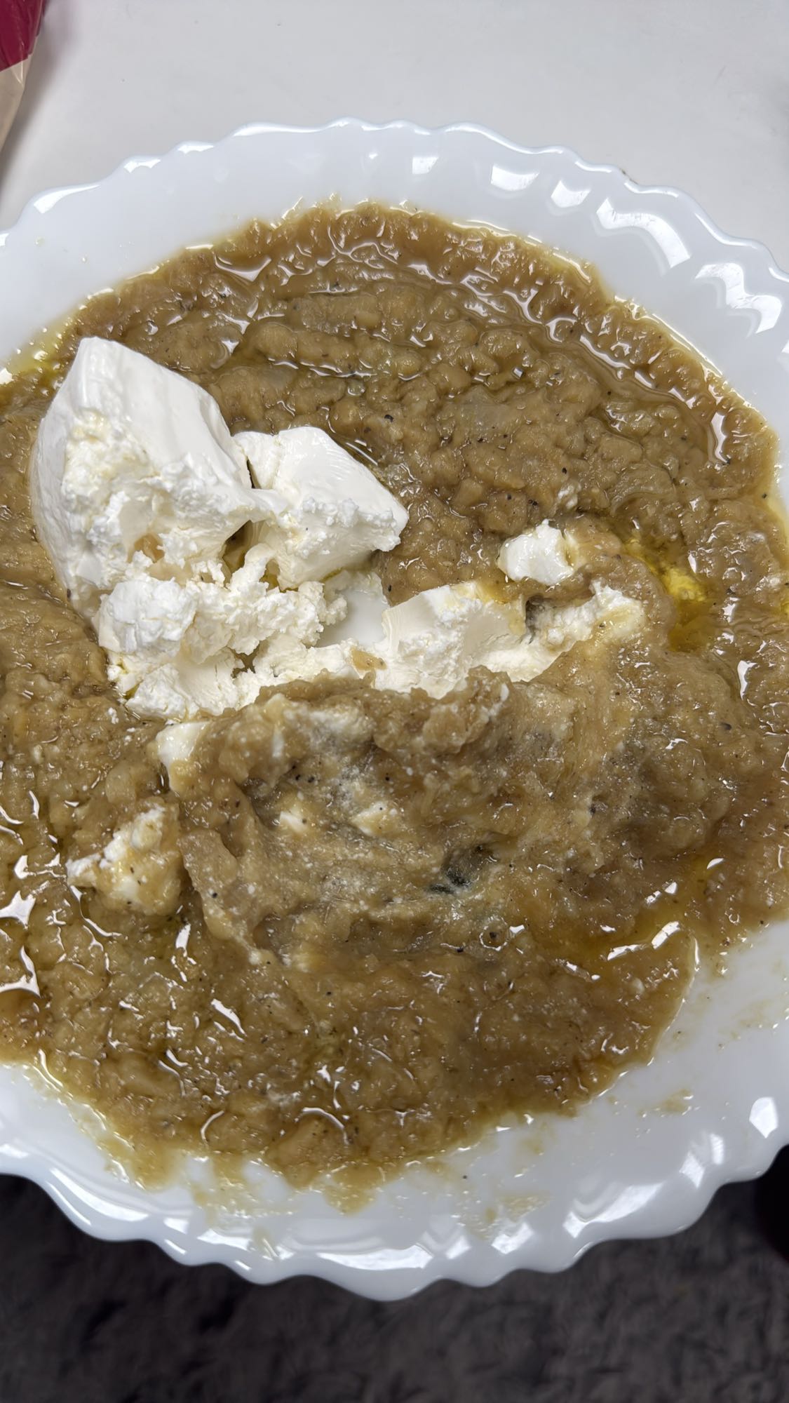 Baba ganoush med ost