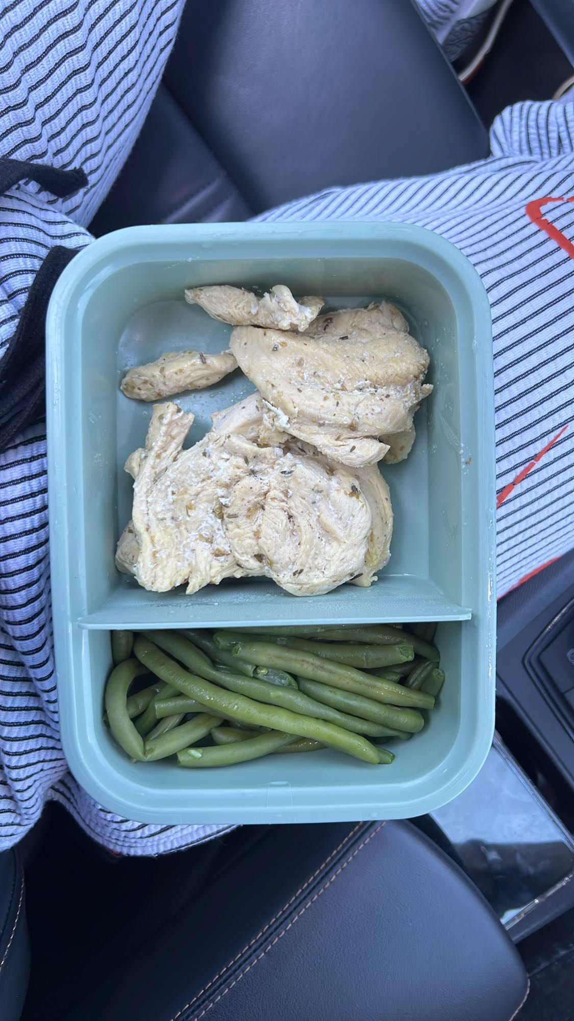 Pollo e fagiolini