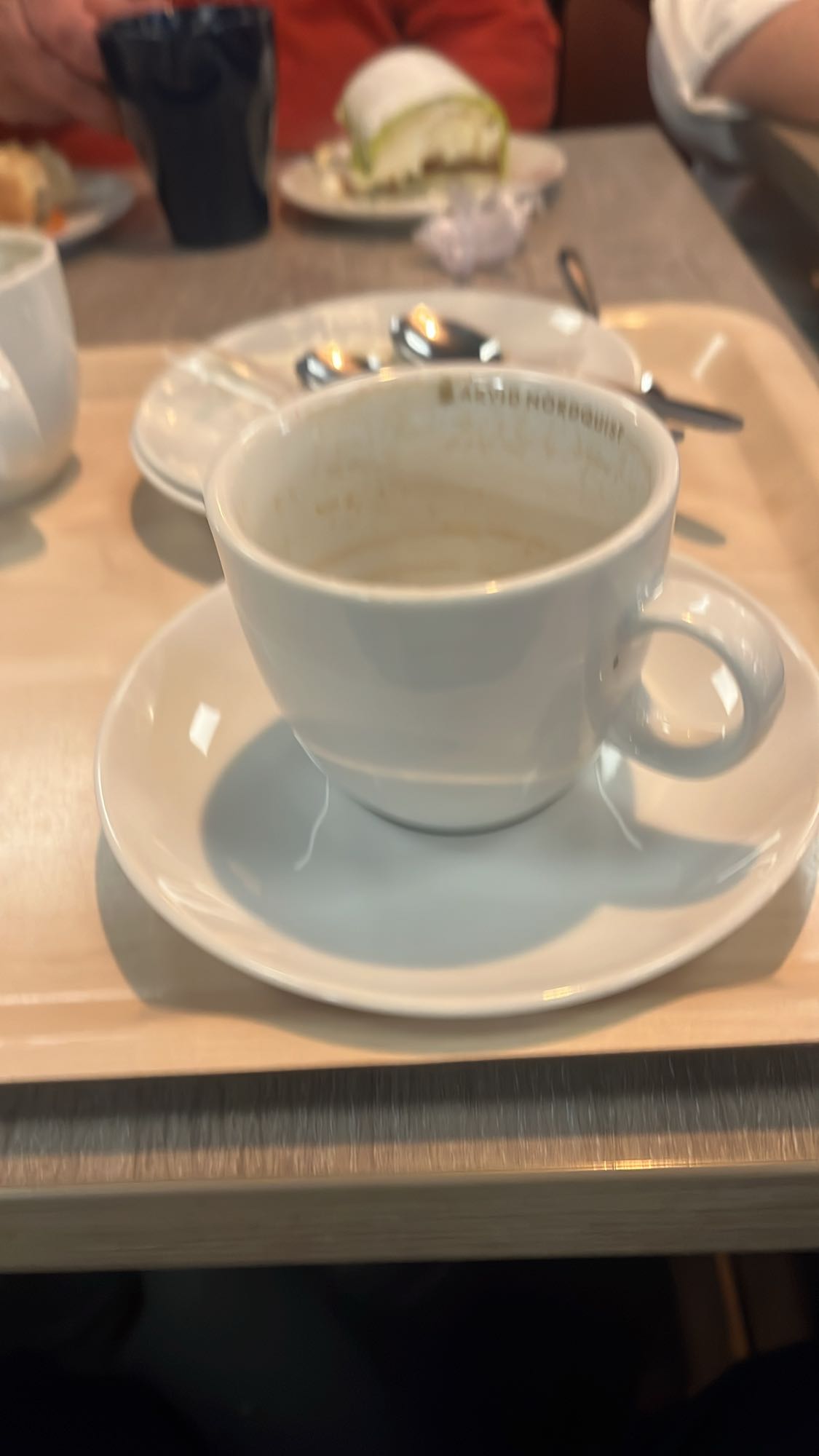Kaffe med mjölk