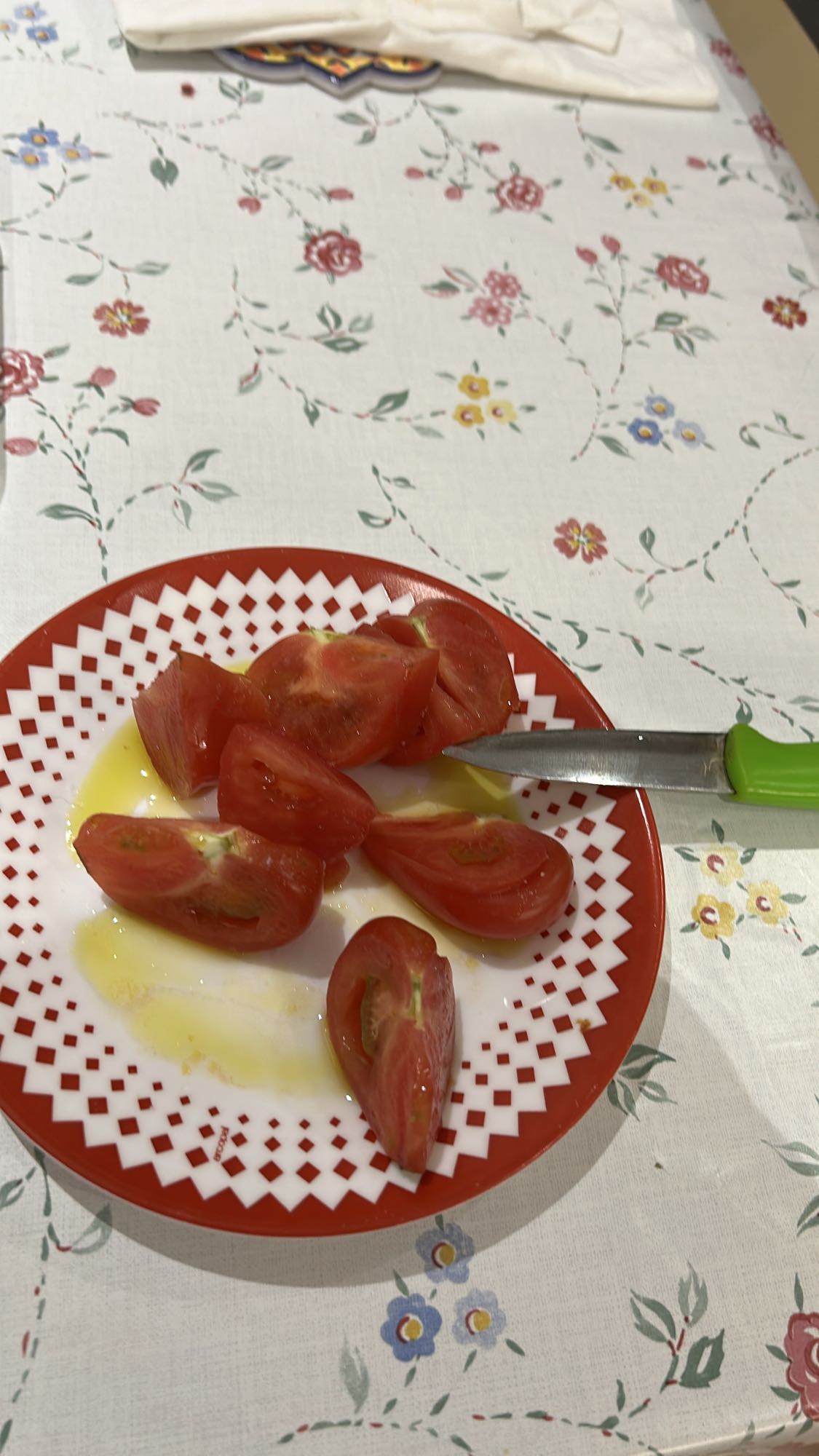 Pomodori con olio